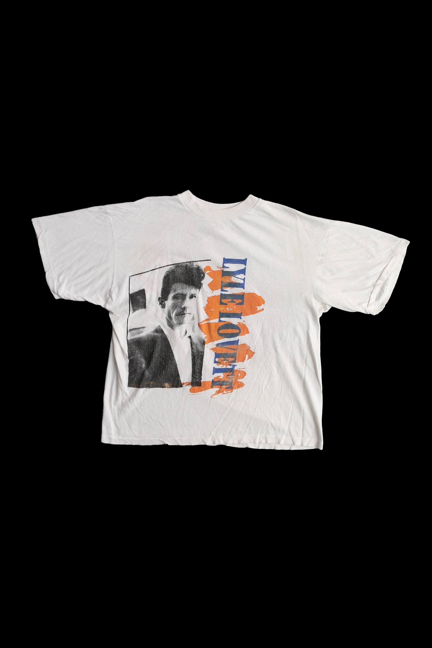 Vintage Lyle Lovett and his Large band White Graphic T-shirt