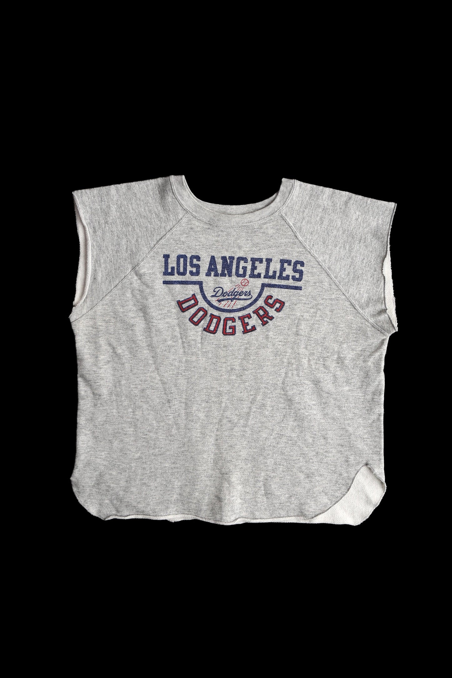 Vintage Cut Off Gray Graphic Sweatshirt