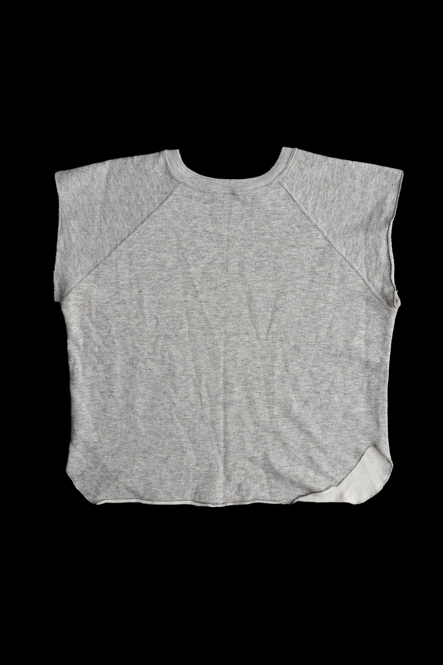 Vintage Cut Off Gray Graphic Sweatshirt