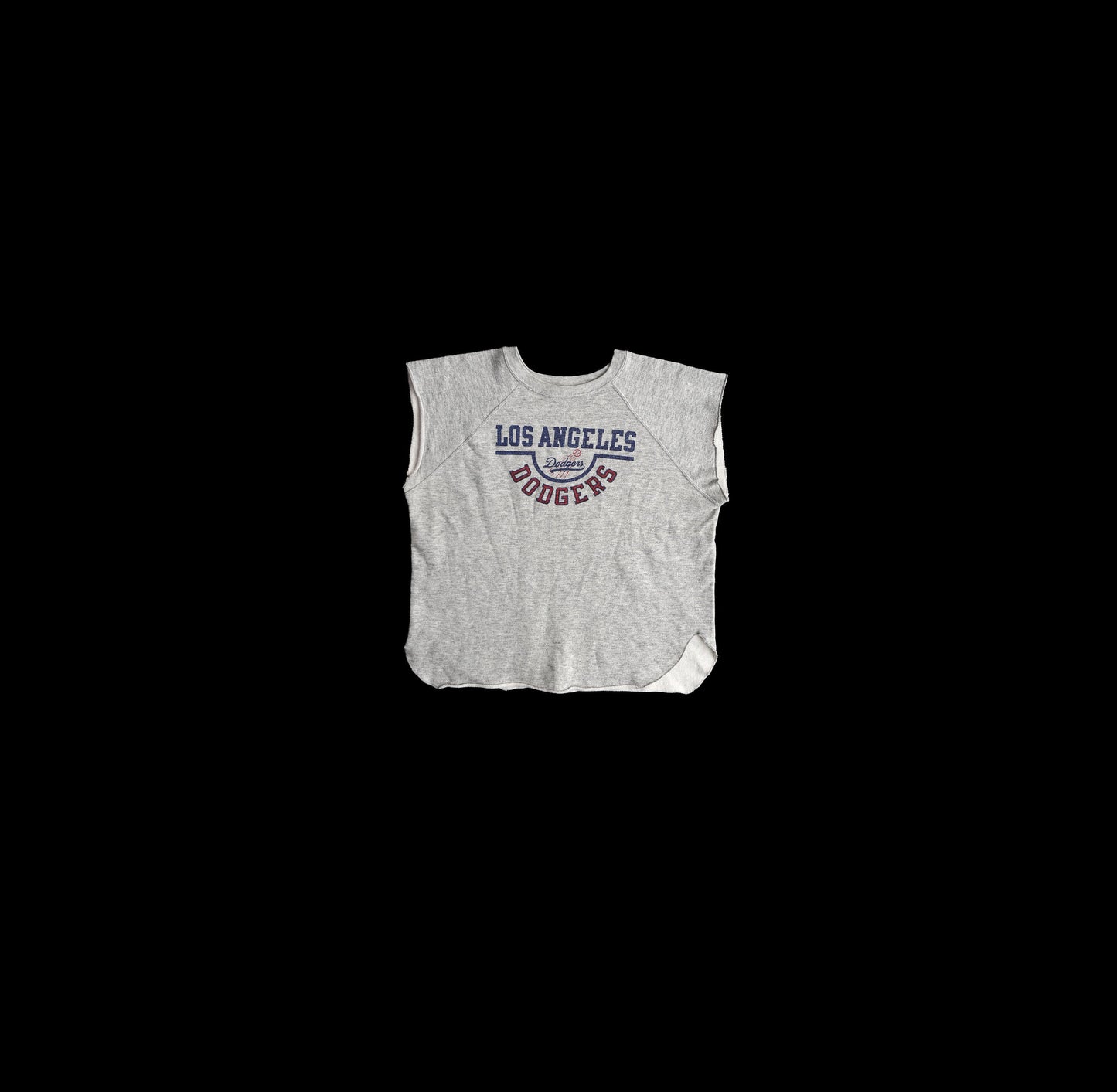 Vintage Cut Off Gray Graphic Sweatshirt