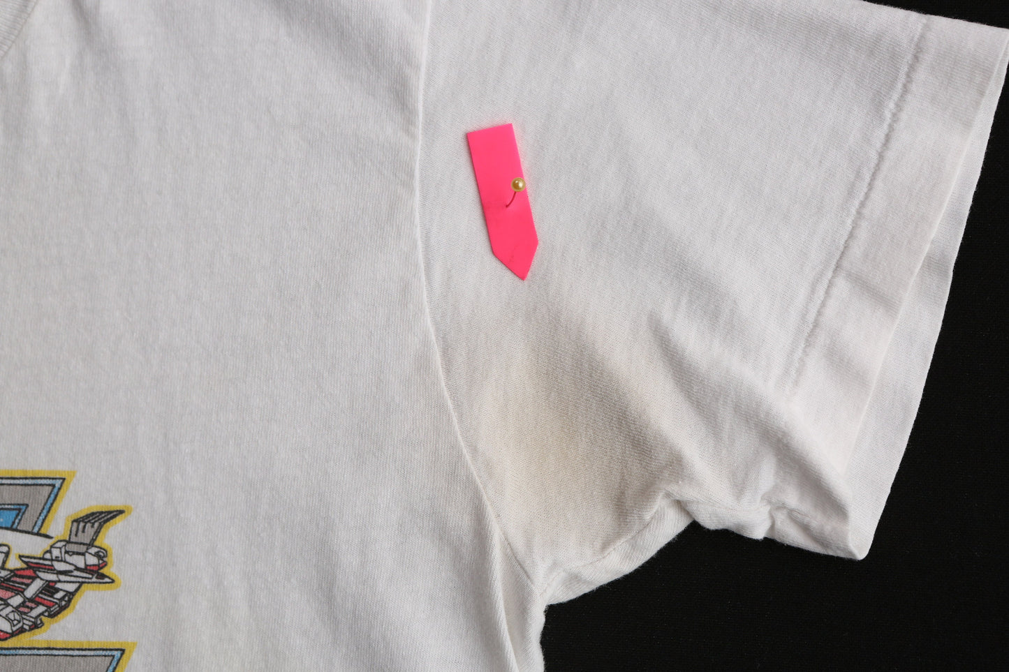 Vintage Power Rangers White Graphic T-shirt