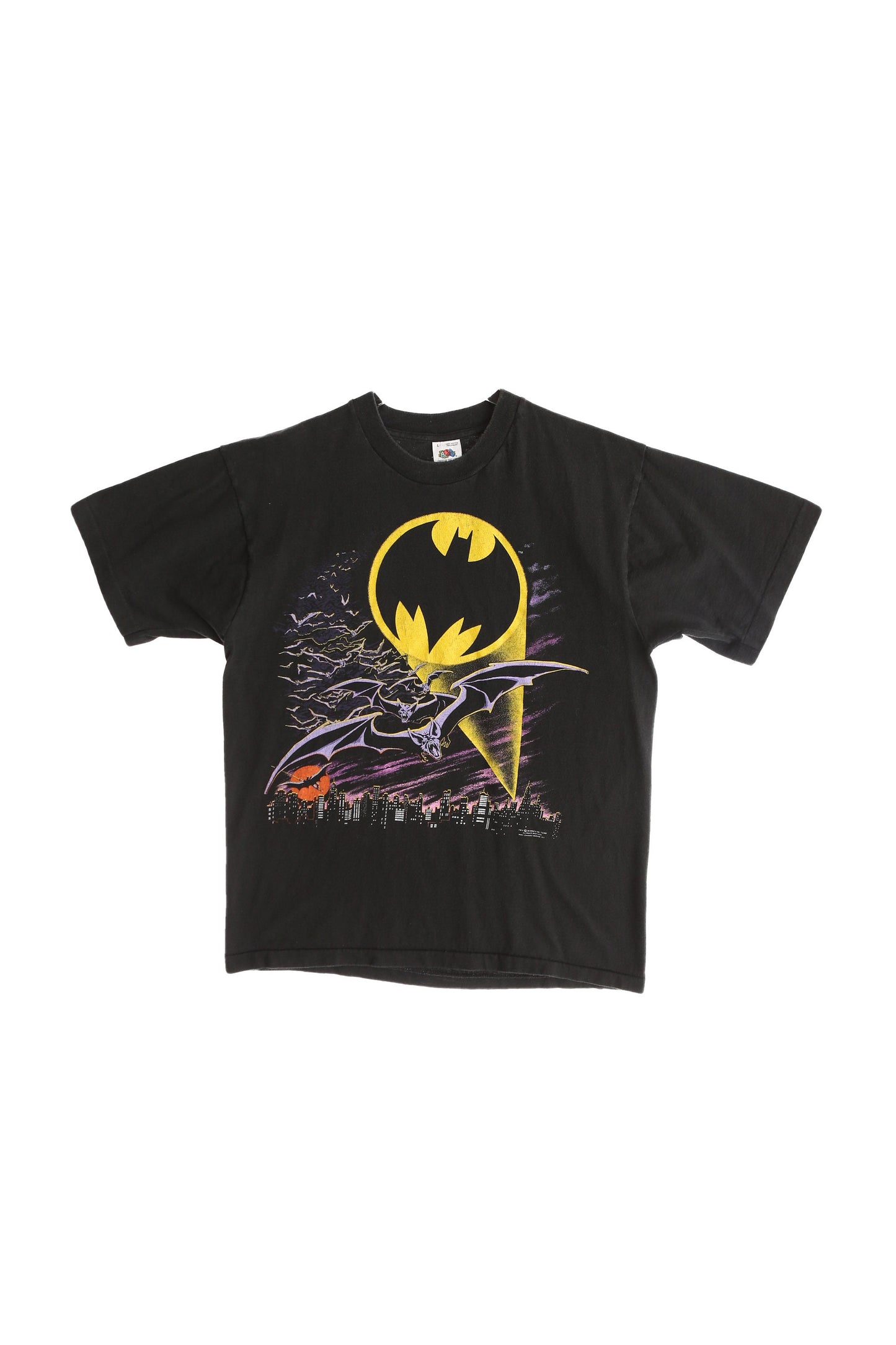 Vintage Batman Black Graphic T-shirt