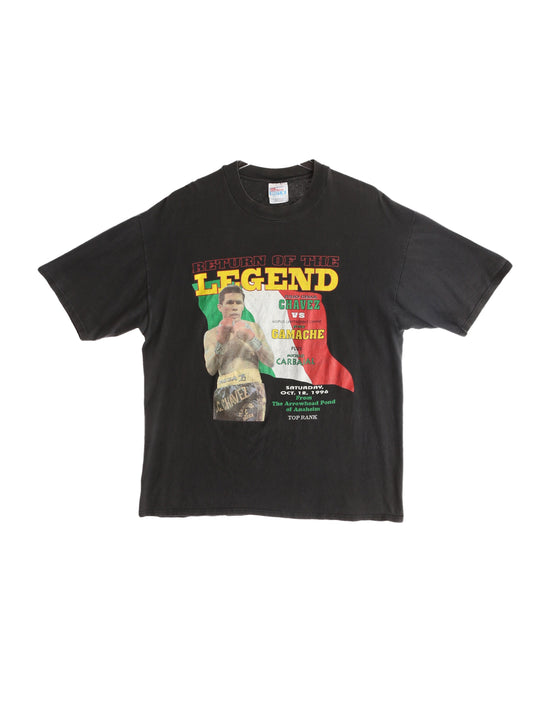 Vintage Boxing T-shirt with Return of The Legend Chavez VS Gamache