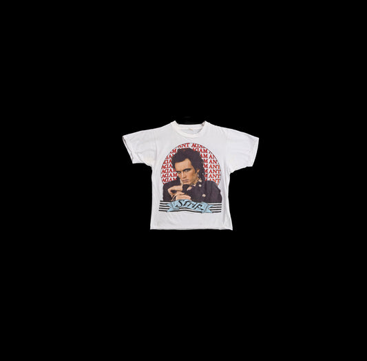 1984 Tour Adamant Strip White Rock Graphic T-shirt