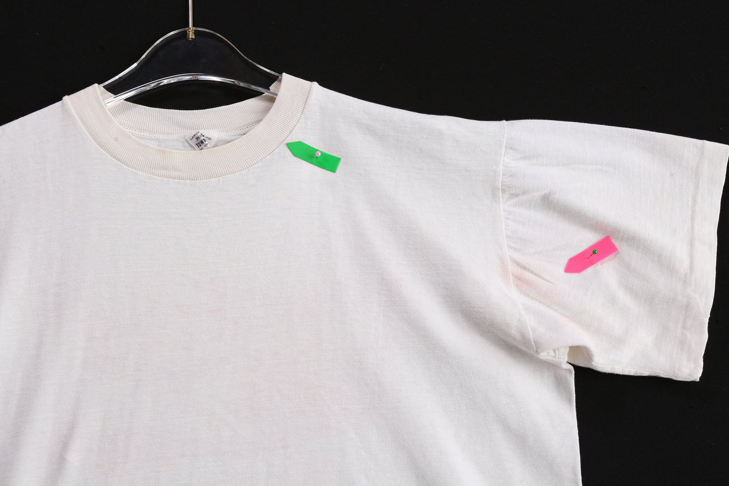 Vintage PENNY's Town Craft White Graphic T-shirt with Long Fellow Hermosa Surfing Print