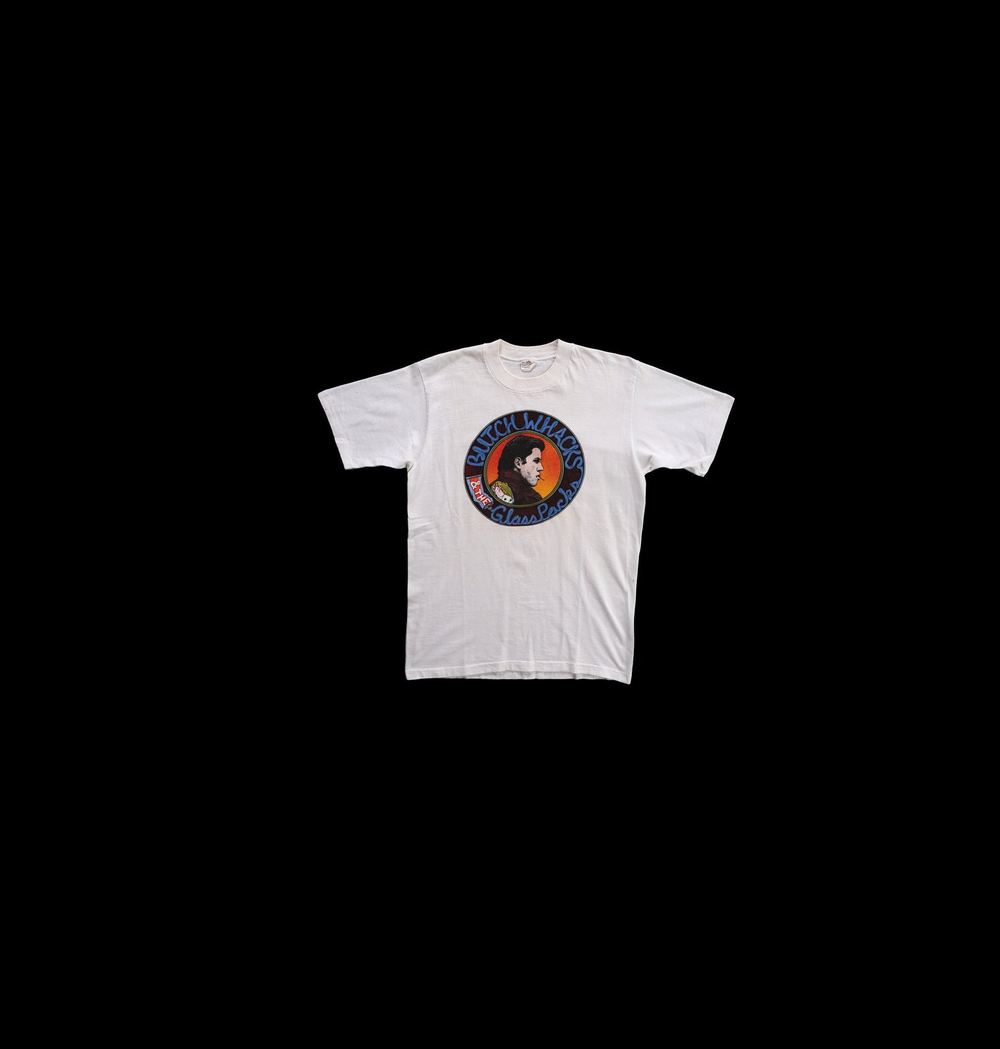 Butch Whacks and the Glass Packs White Rock Graphic T-shirt