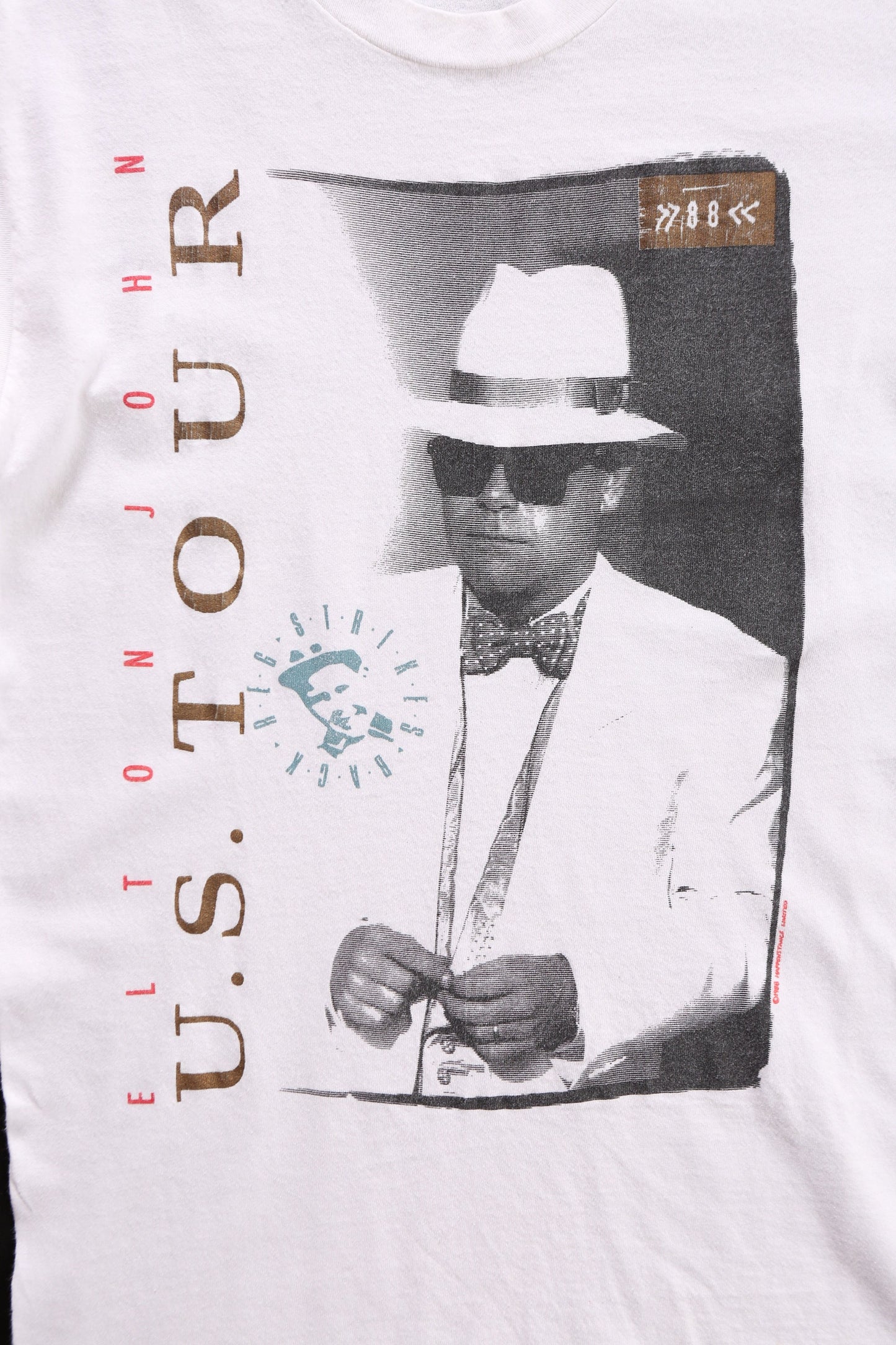 Elton John US Tour Vintage Graphic T-shirt