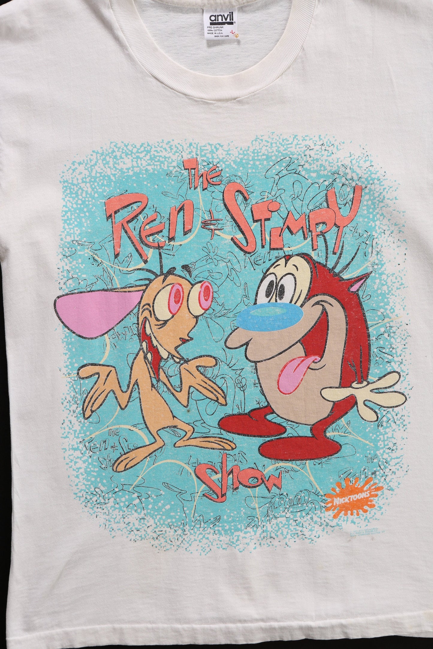 The Ren and Stimpy Show Graphic T-shirt / estimated era 1990s - Y2K
