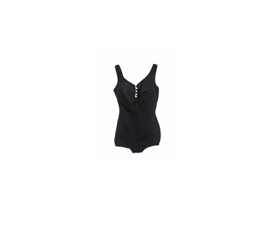 Vintage Black Swimsuit - Era 1960s - 1970s