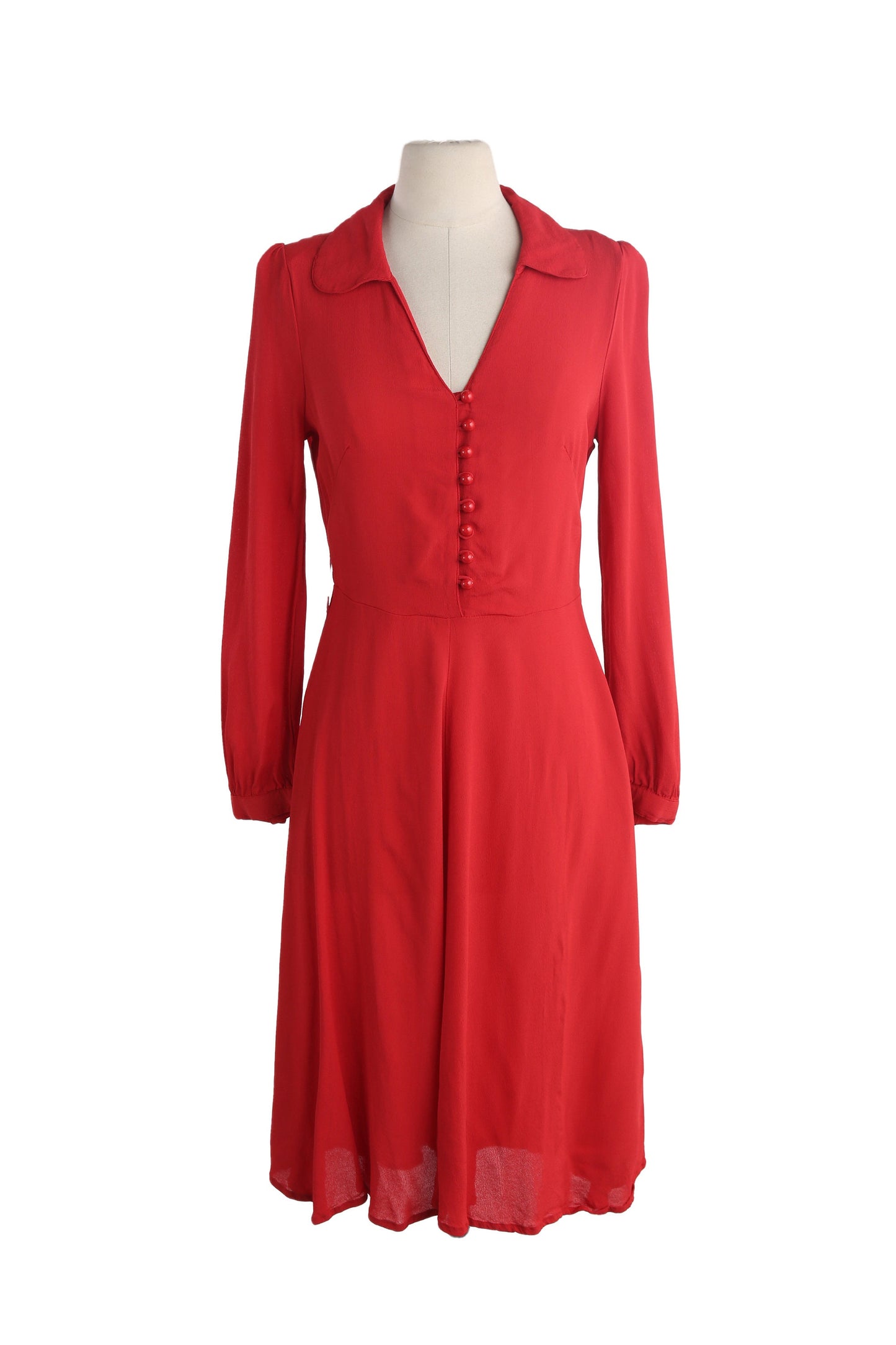 Vintage Red Casual Dress by The Seamstress