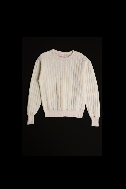Vintage Polyester Beige Sweatshirt