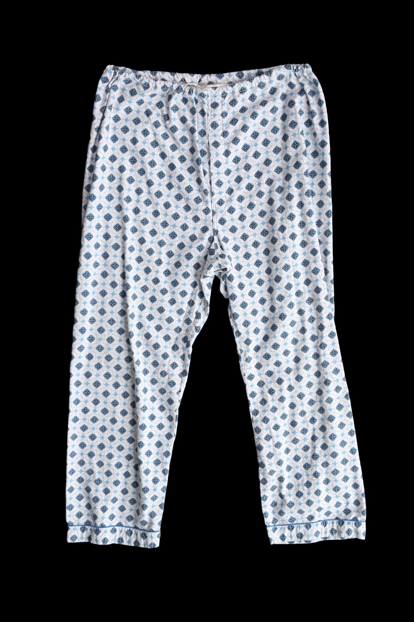 Vintage Men Pajama Pants / Estimated Era 50s - 60s