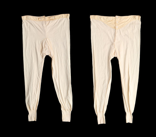 Vintage Men Thermal Pajama Pants