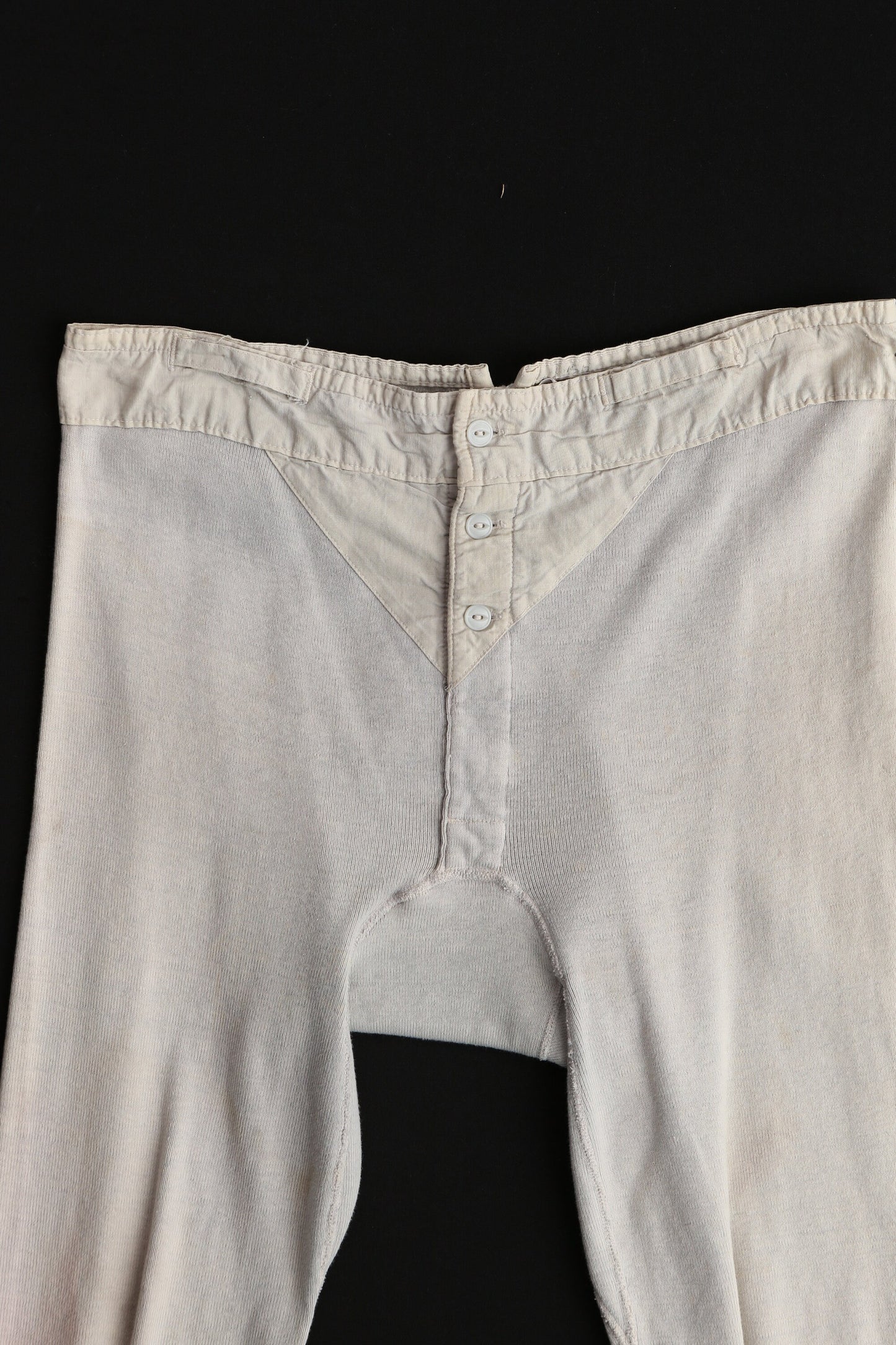 Vintage Men Gray Thermal Pants