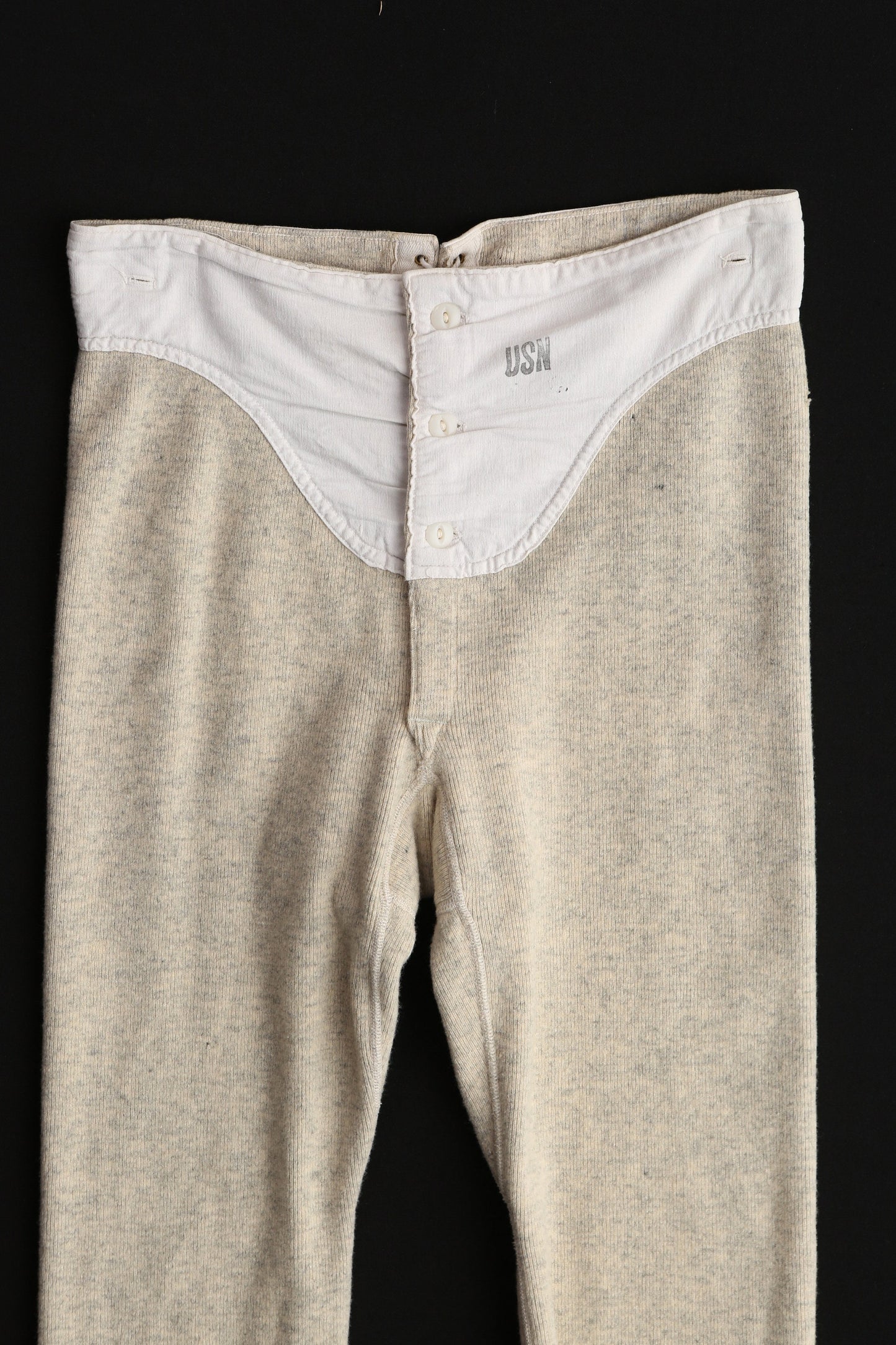 Vintage Gray Military Thermal Pants