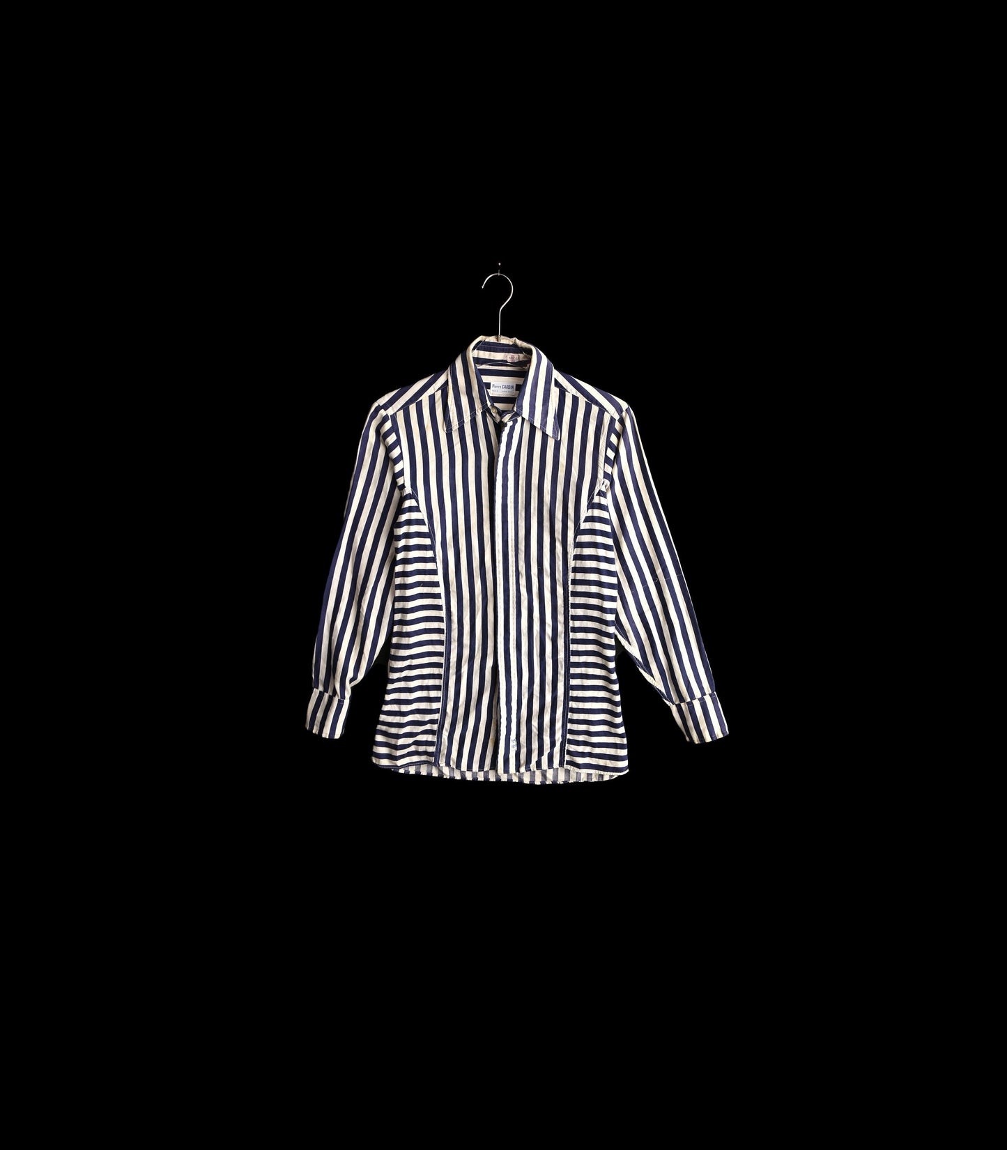 Vintage Women Striped Casual Top by Pierre Cardin