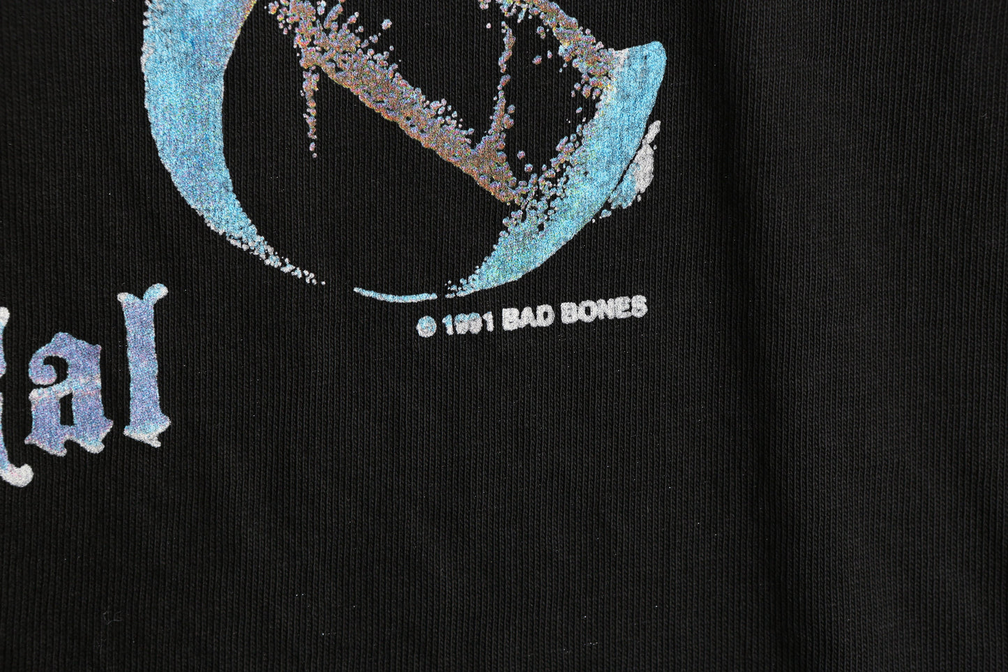 Bad Bones So Cal Black Graphic T-shirt