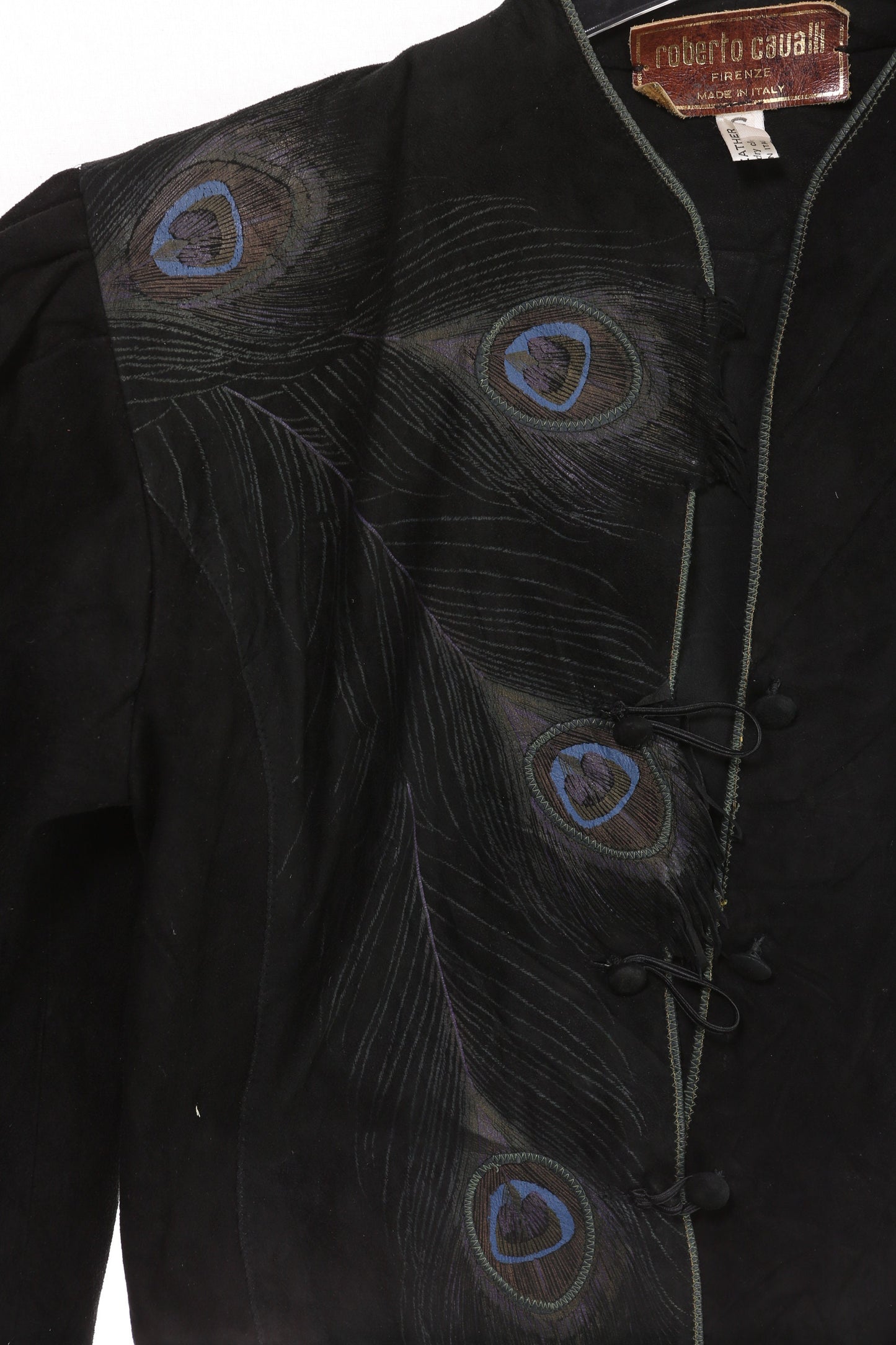 Vintage Women Black Suede Jacket