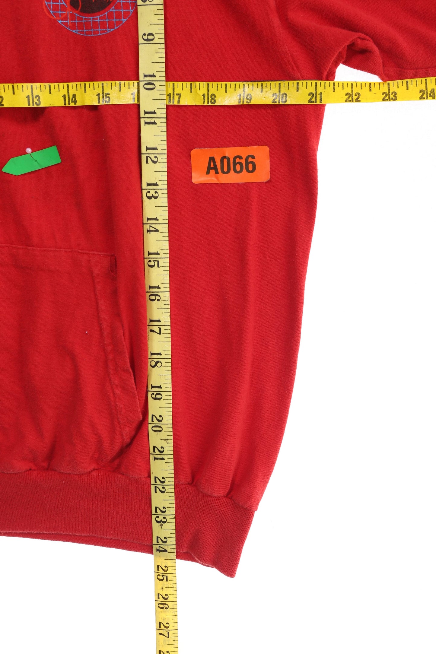 Vintage Ocean Pacific Red Short Sleeve Hoodie