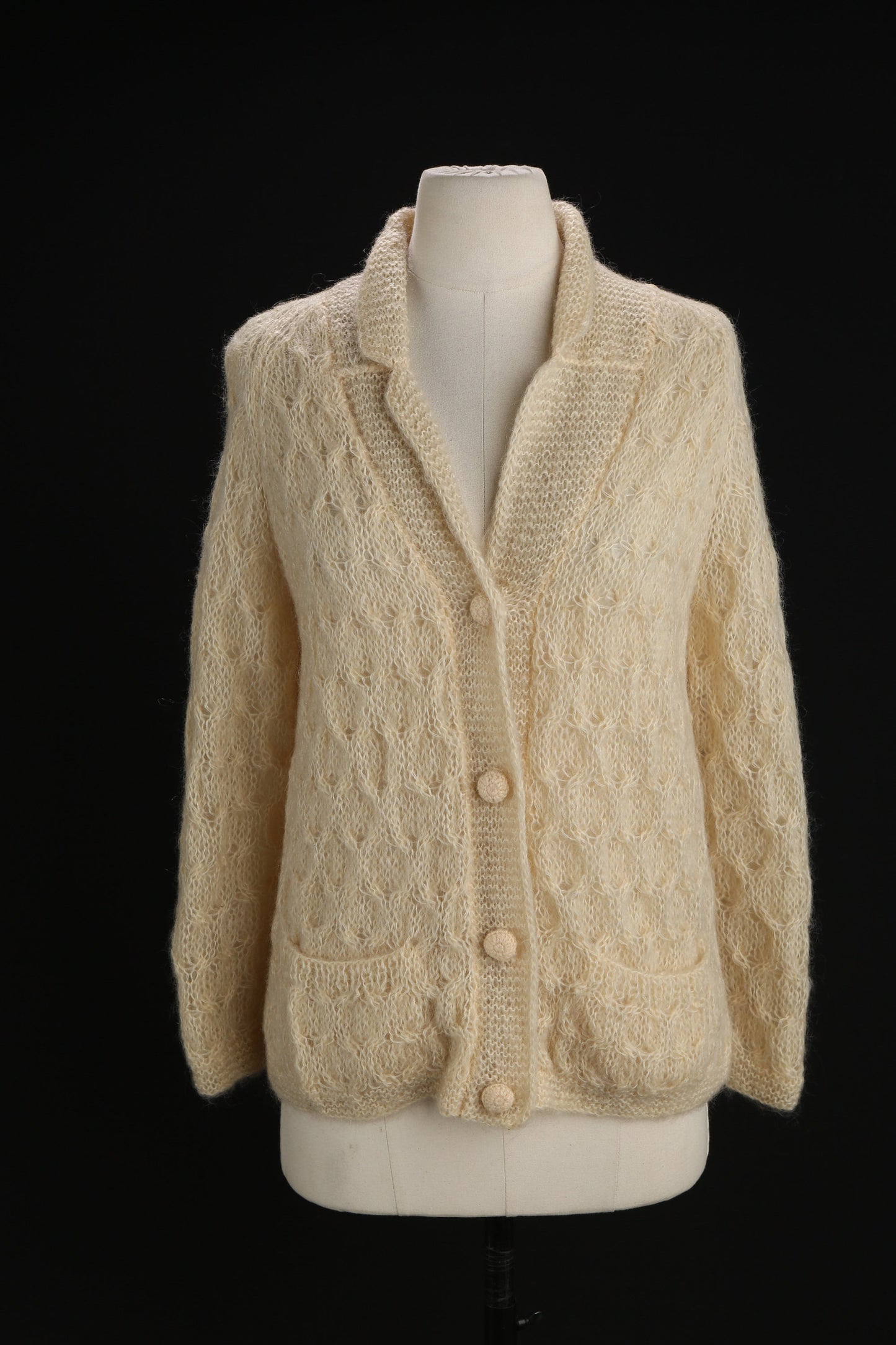 Vintage Women Knitted Cardigan Sweater
