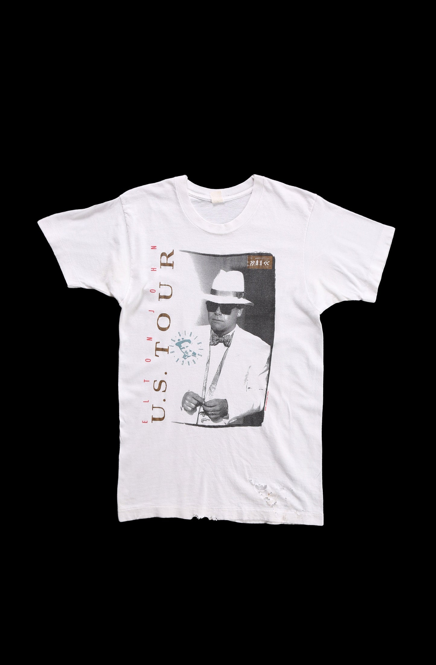 Elton John US Tour Vintage Graphic T-shirt