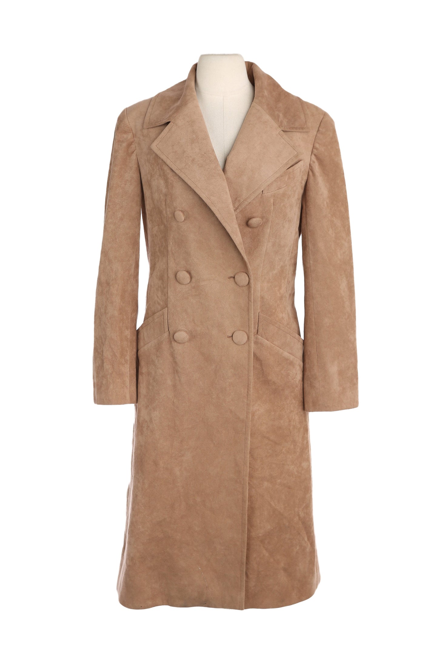Vintage Women's Brown Suede Coat