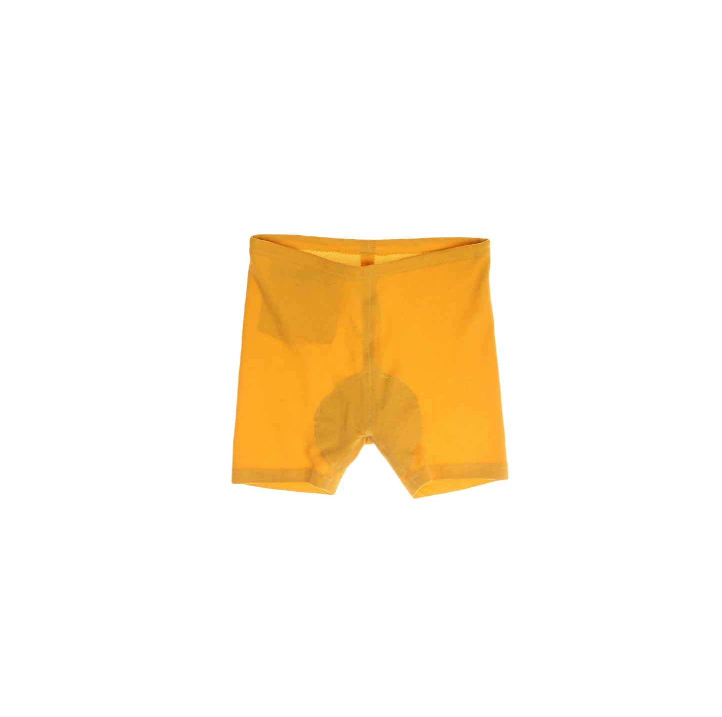 Vintage Men's Yellow Athletic Shorts / Estimated to be Cycling Shorts