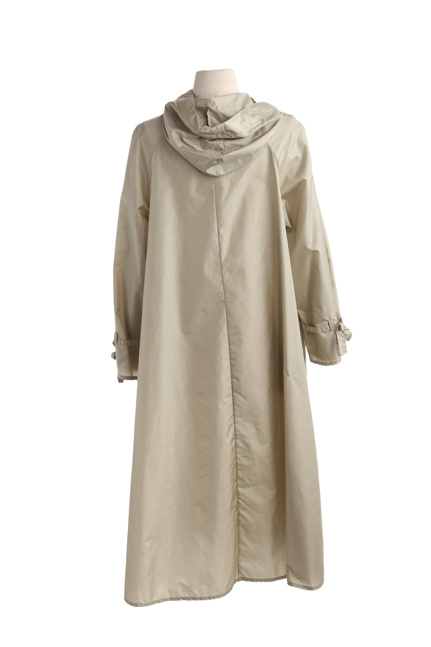 Vintage Women Nylon Trench Coat