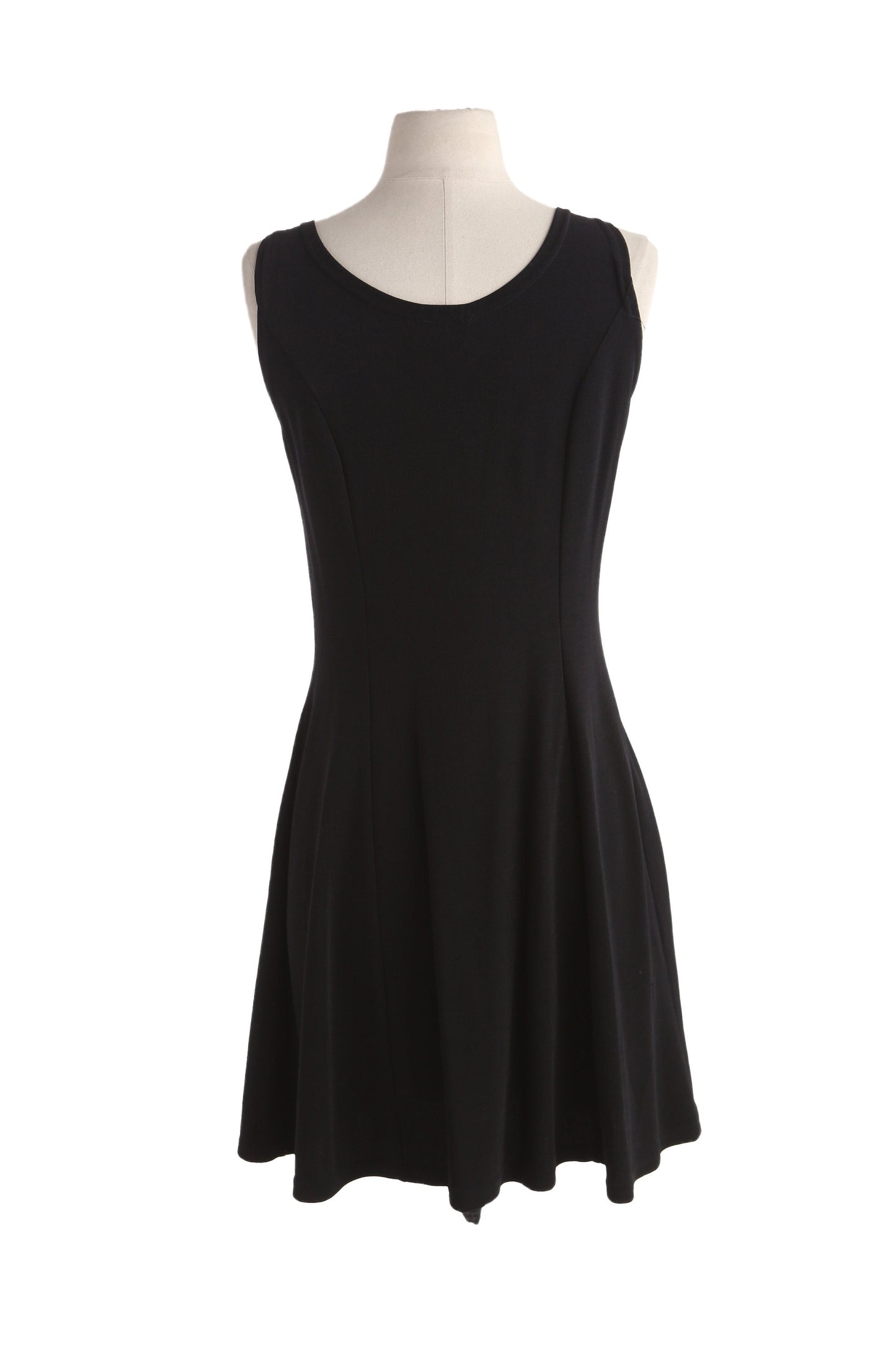 90s Women Black Evening Dress