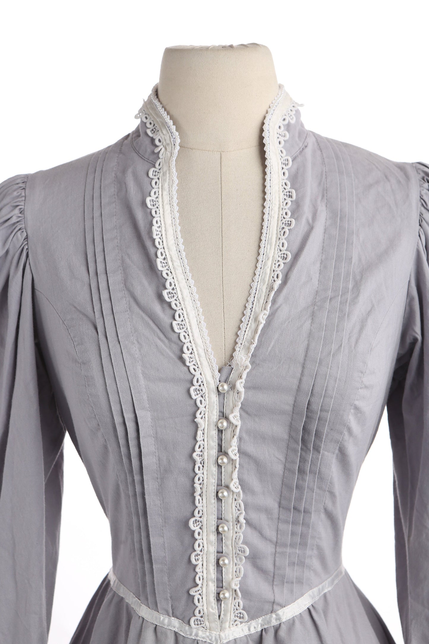 Vintage Women's Gray Prairie Dress