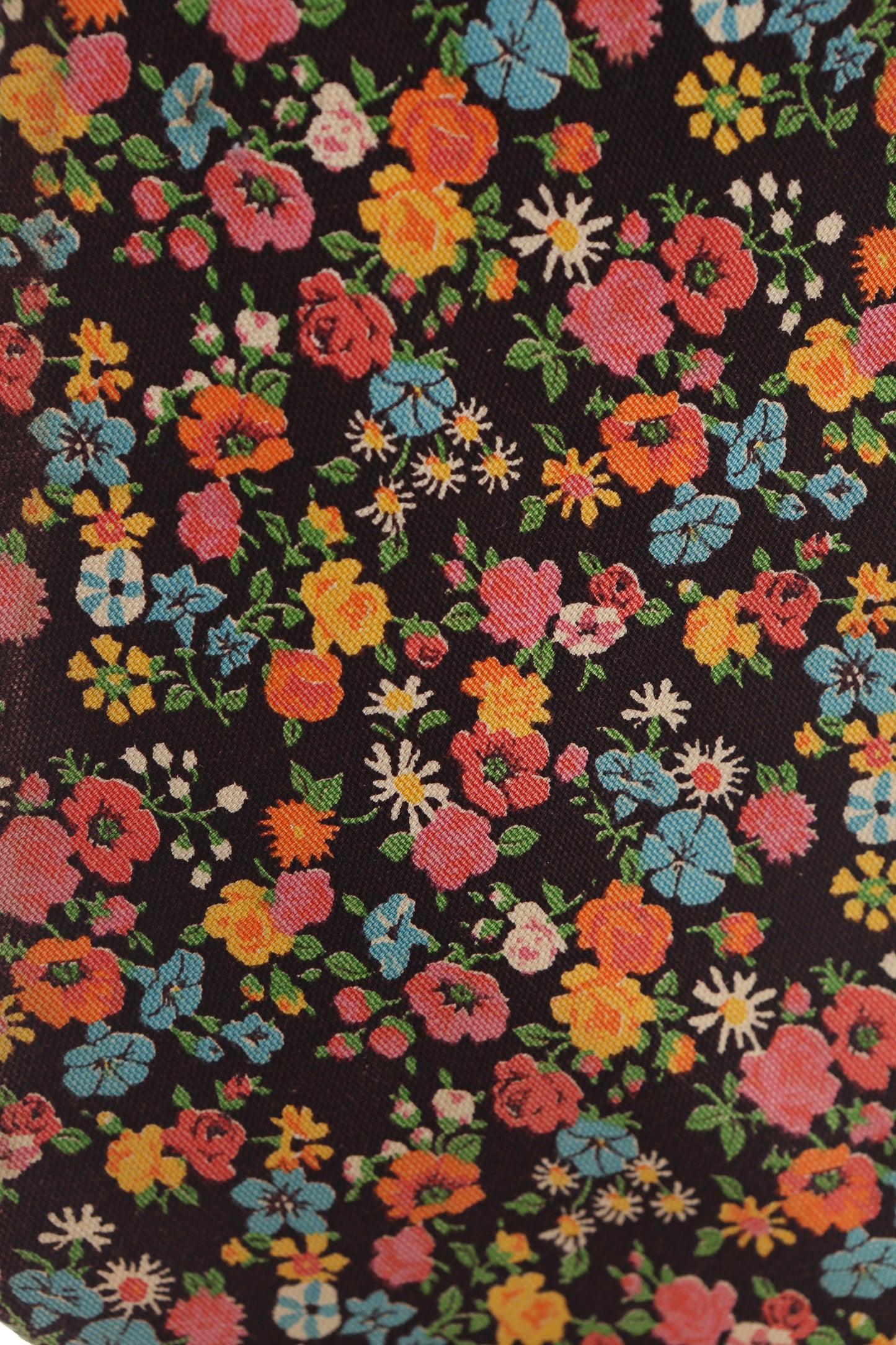 Vintage Floral Print Neck Tie