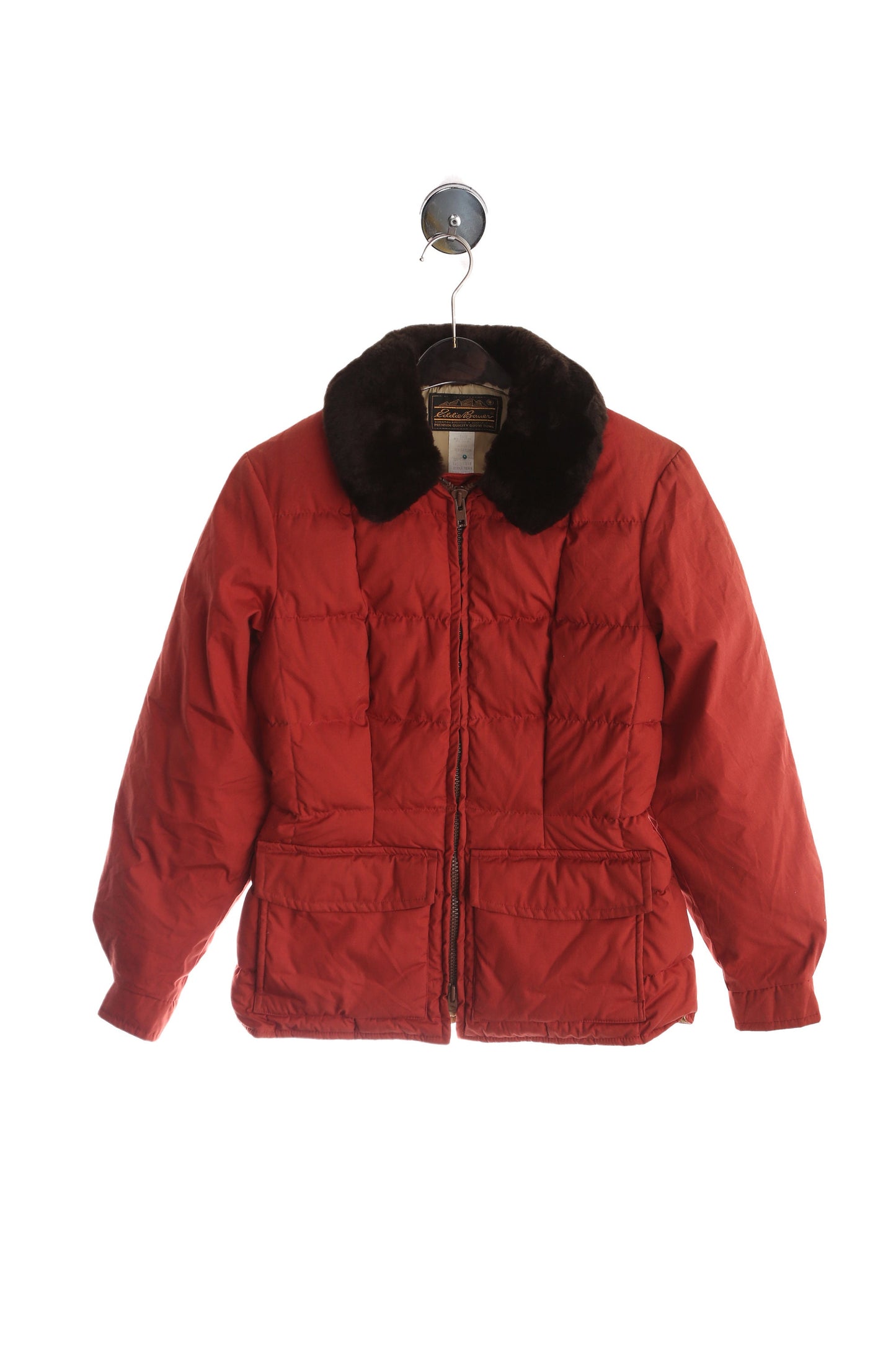 Vintage Women's Down jacket with Faur Fur Collar by Eddie Bawer