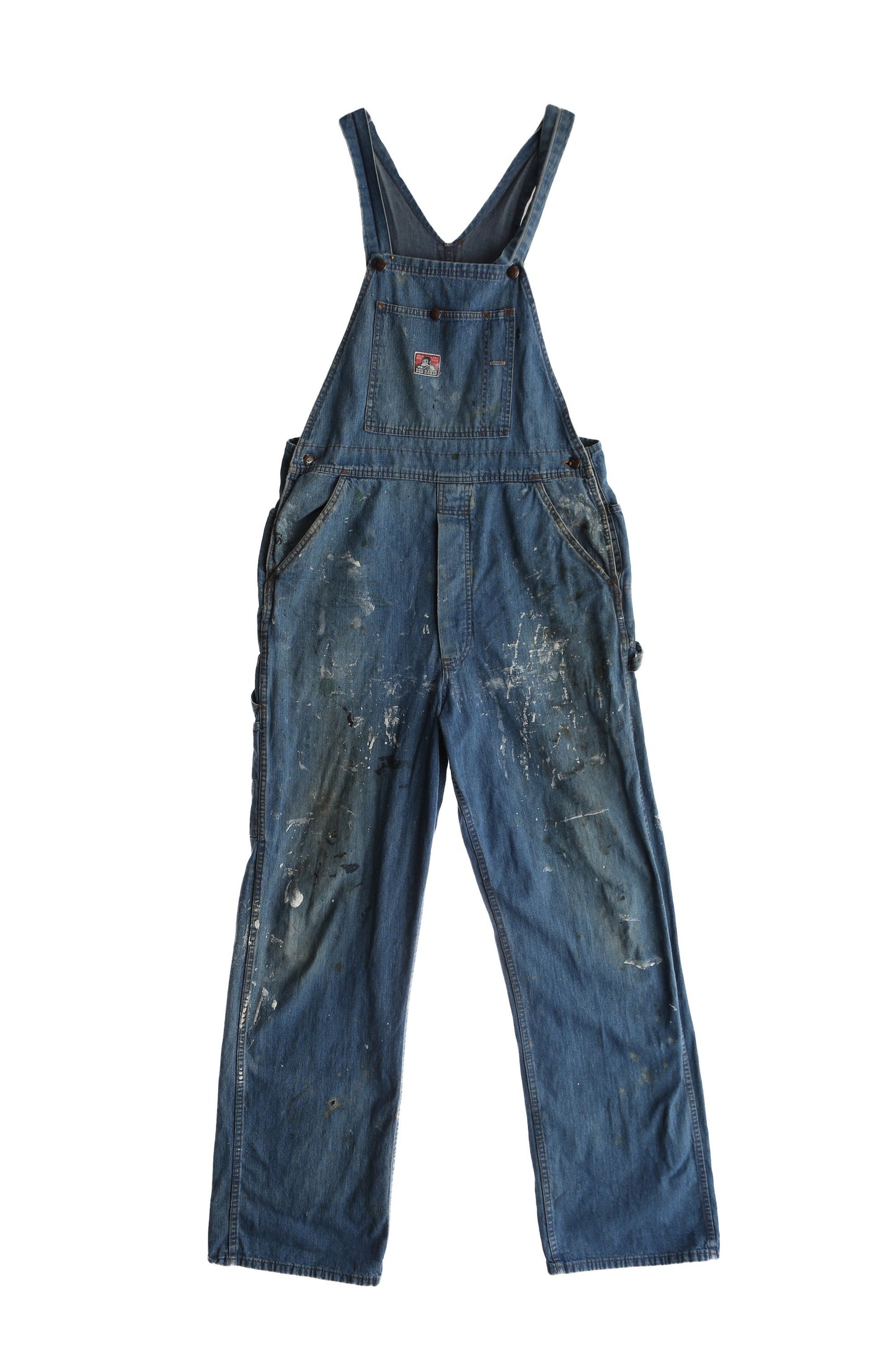 Vintage Ben Davis Blue Denim Overalls