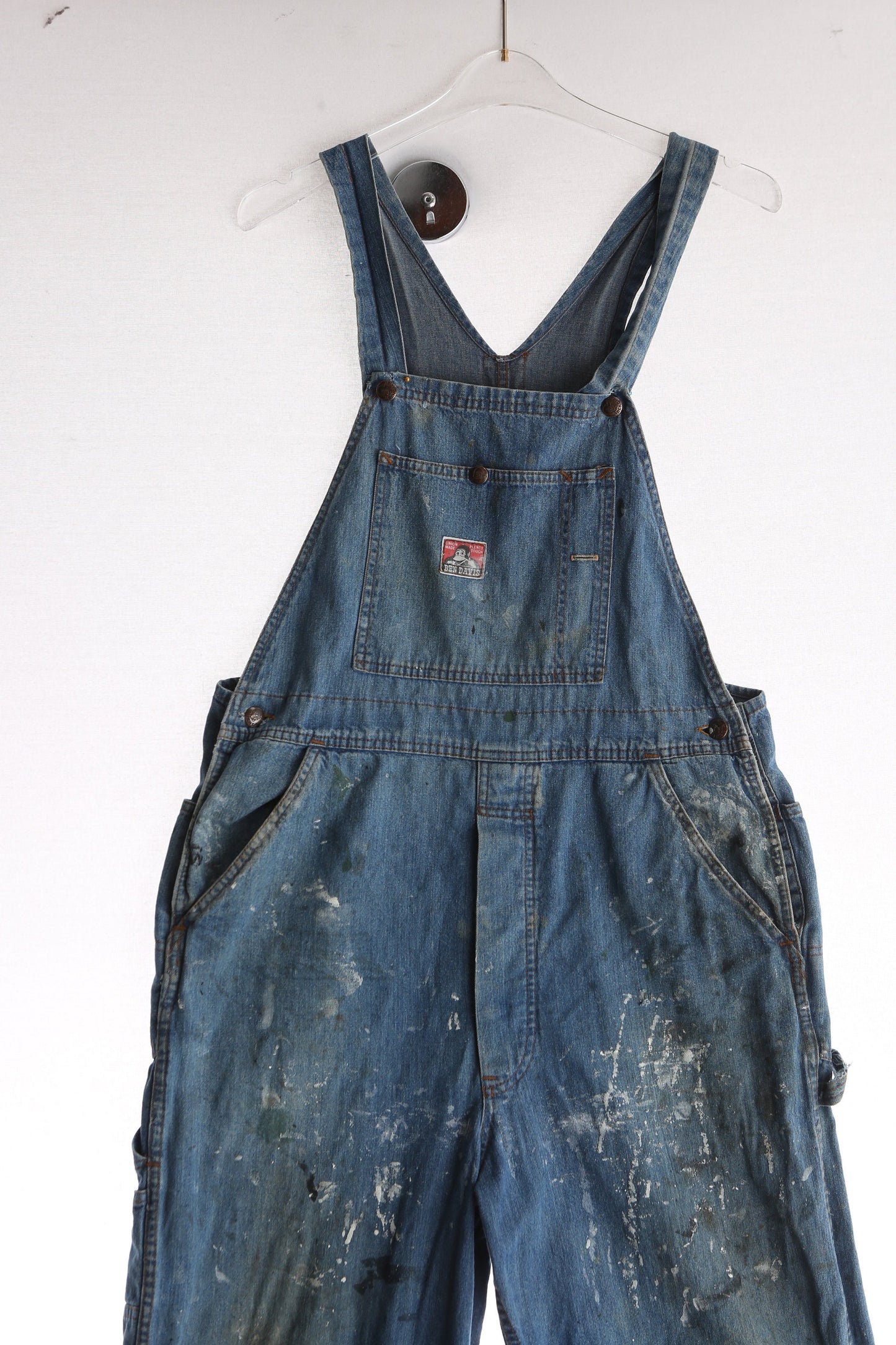 Vintage Ben Davis Blue Denim Overalls