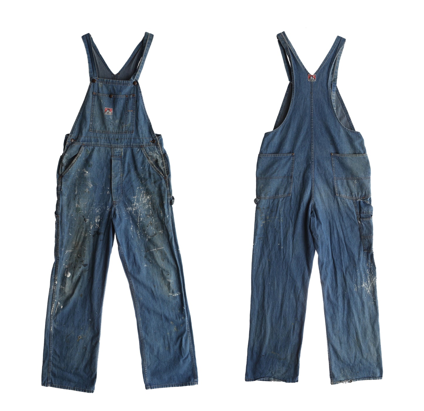 Vintage Ben Davis Blue Denim Overalls
