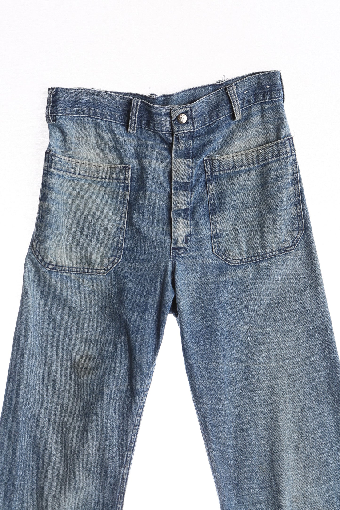 Vintage Bell Bottom Pants by Sea Fearer - Estimated Era 70s -80s