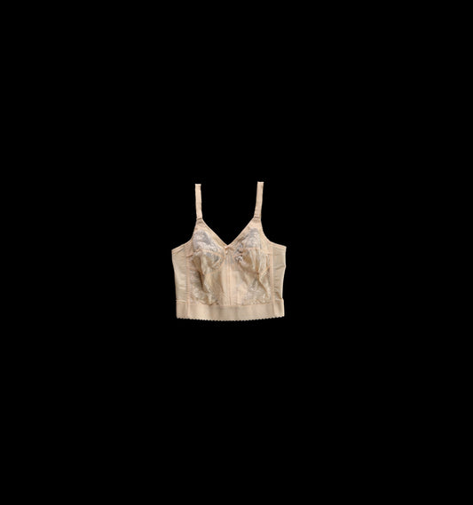 Vintage Women's Pink Strap Corset