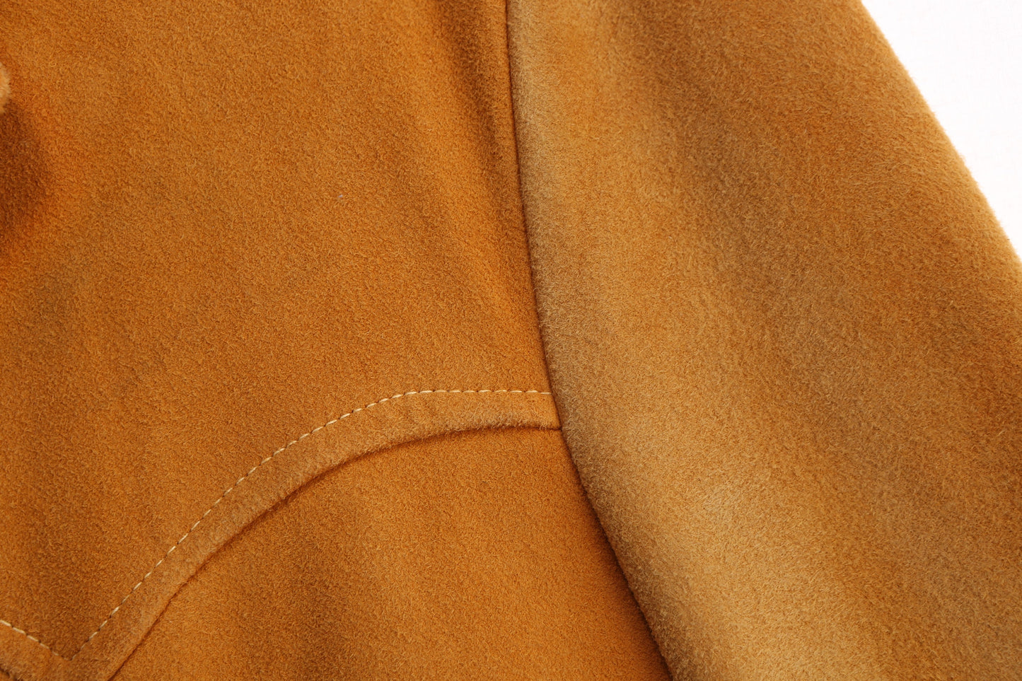 Vintage Men's Tan Suede Western Jacket by Beckman's Eversoft Buckskin