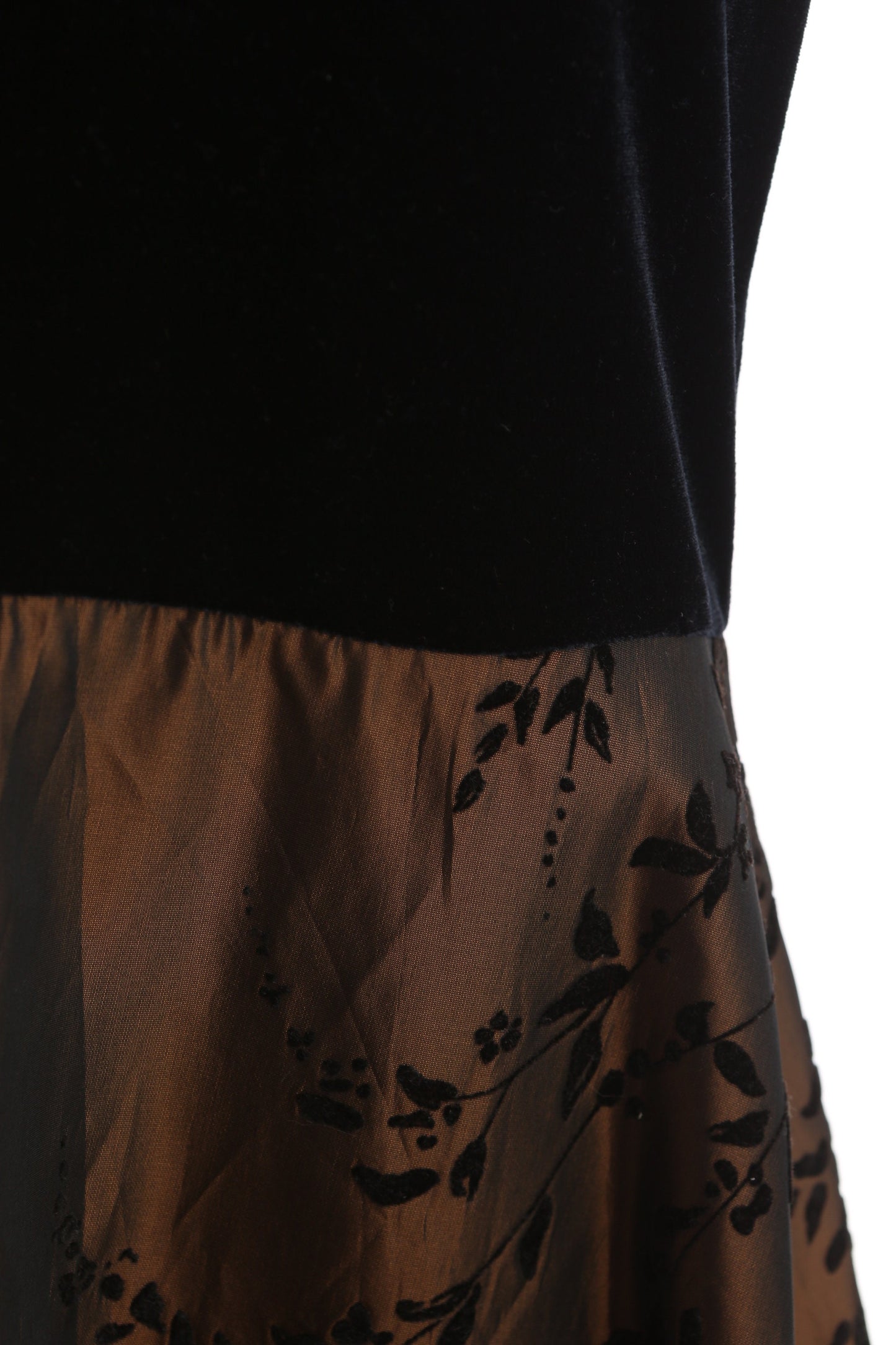 90s Women Black Long Evening Dress