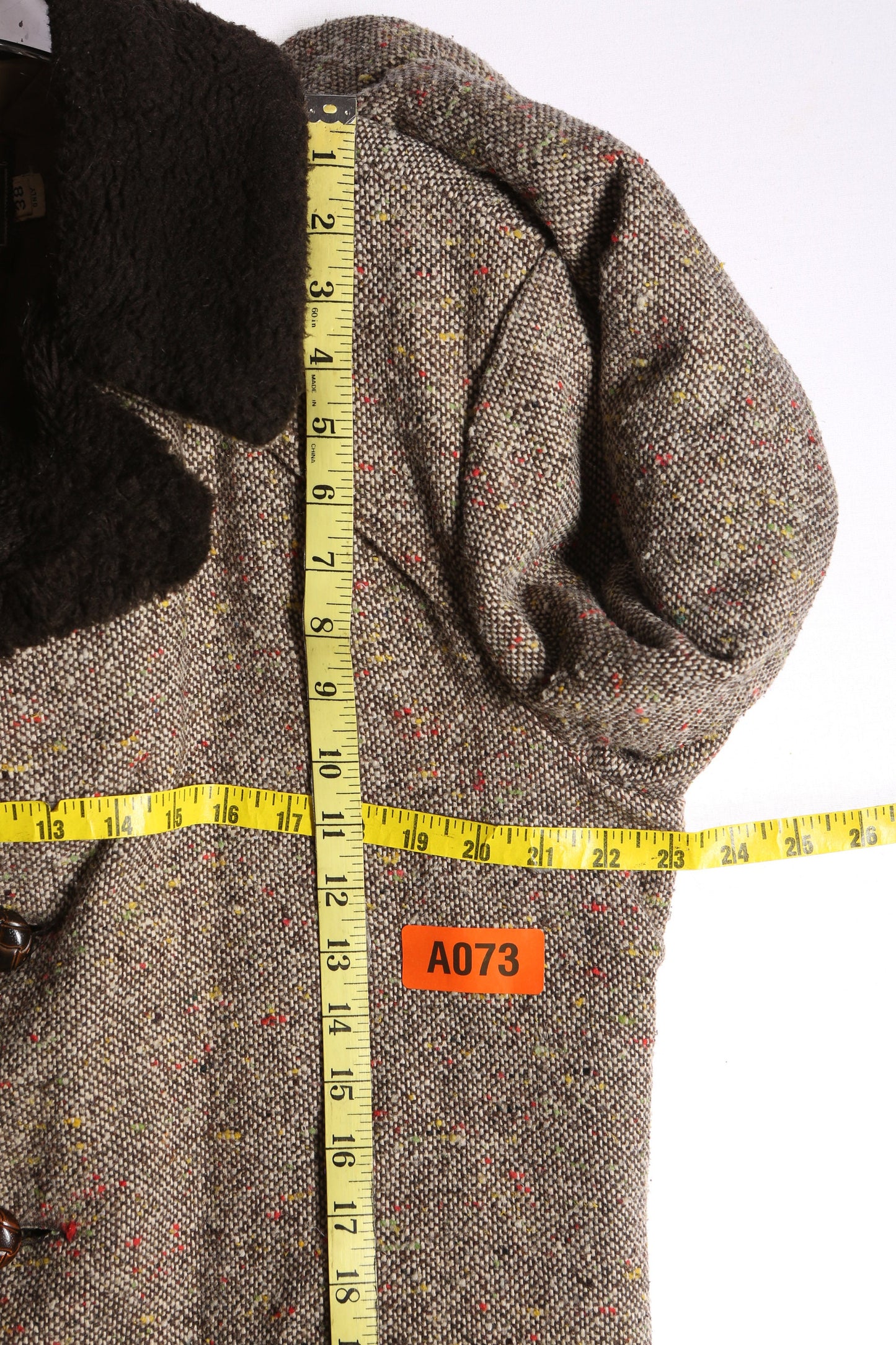 Vintage Men's Brown Winter Coat by Ramsgate