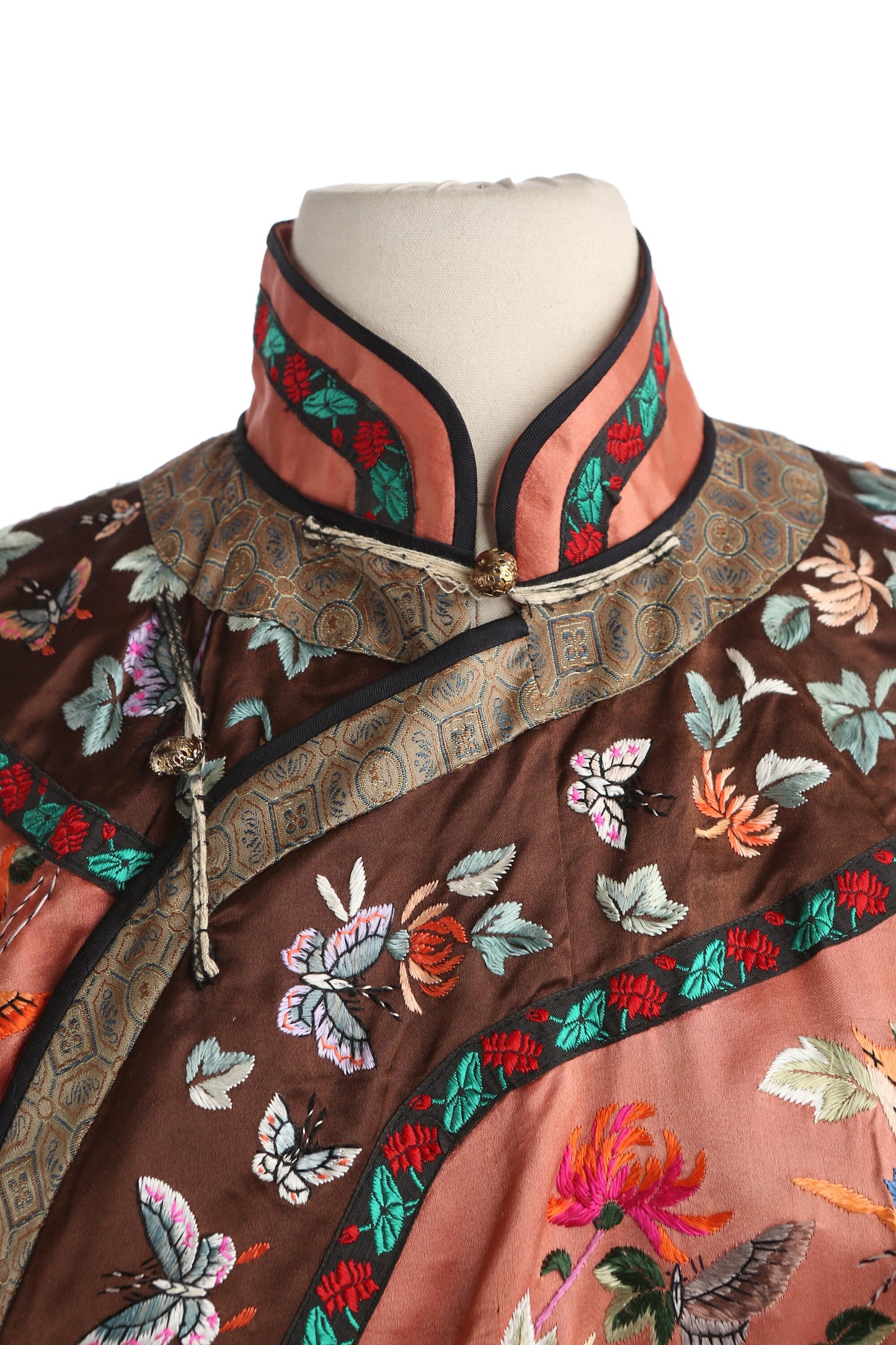 Vintage Chinese Cheongsam Embroidered Jacket