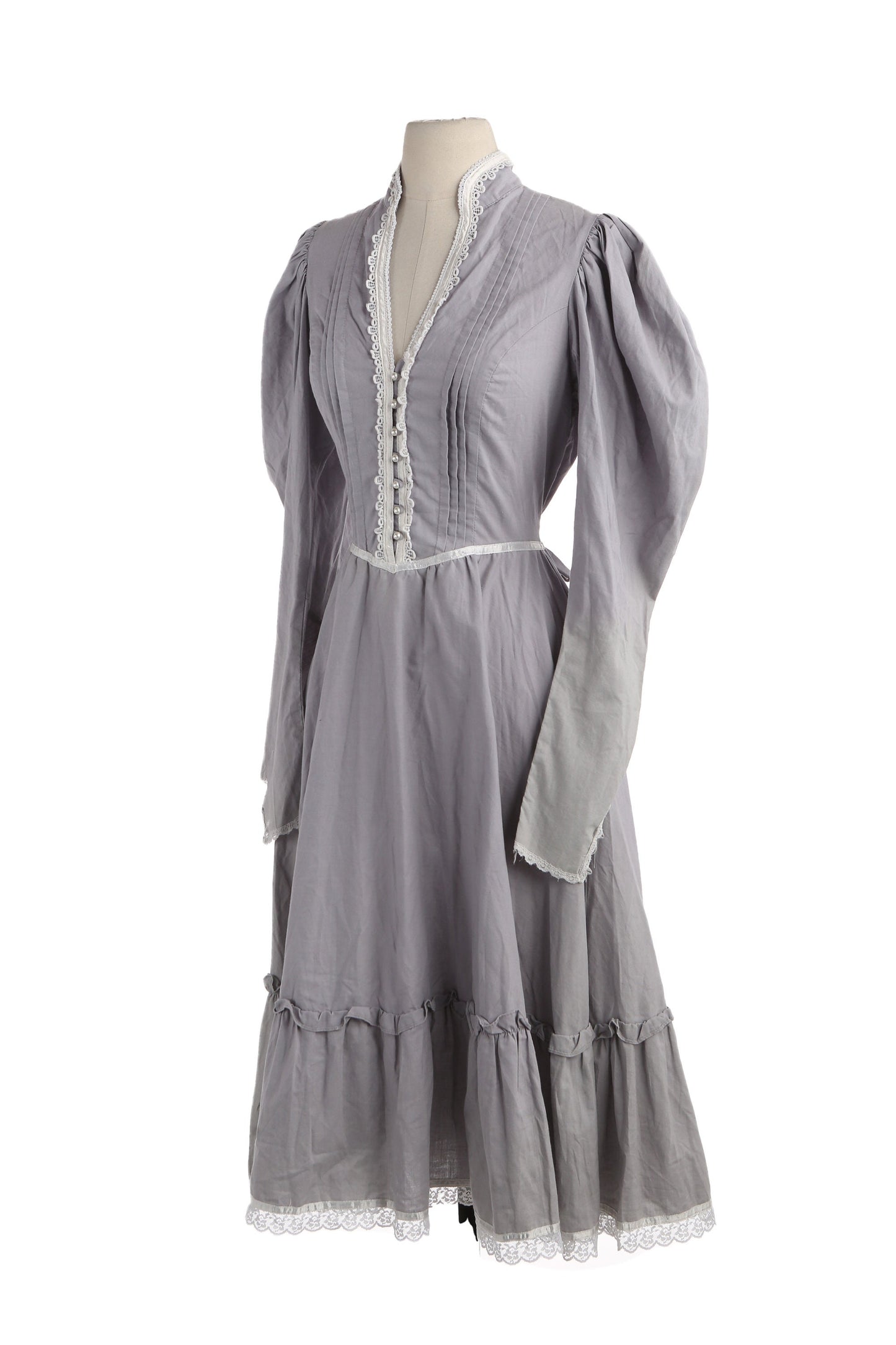 Vintage Women's Gray Prairie Dress