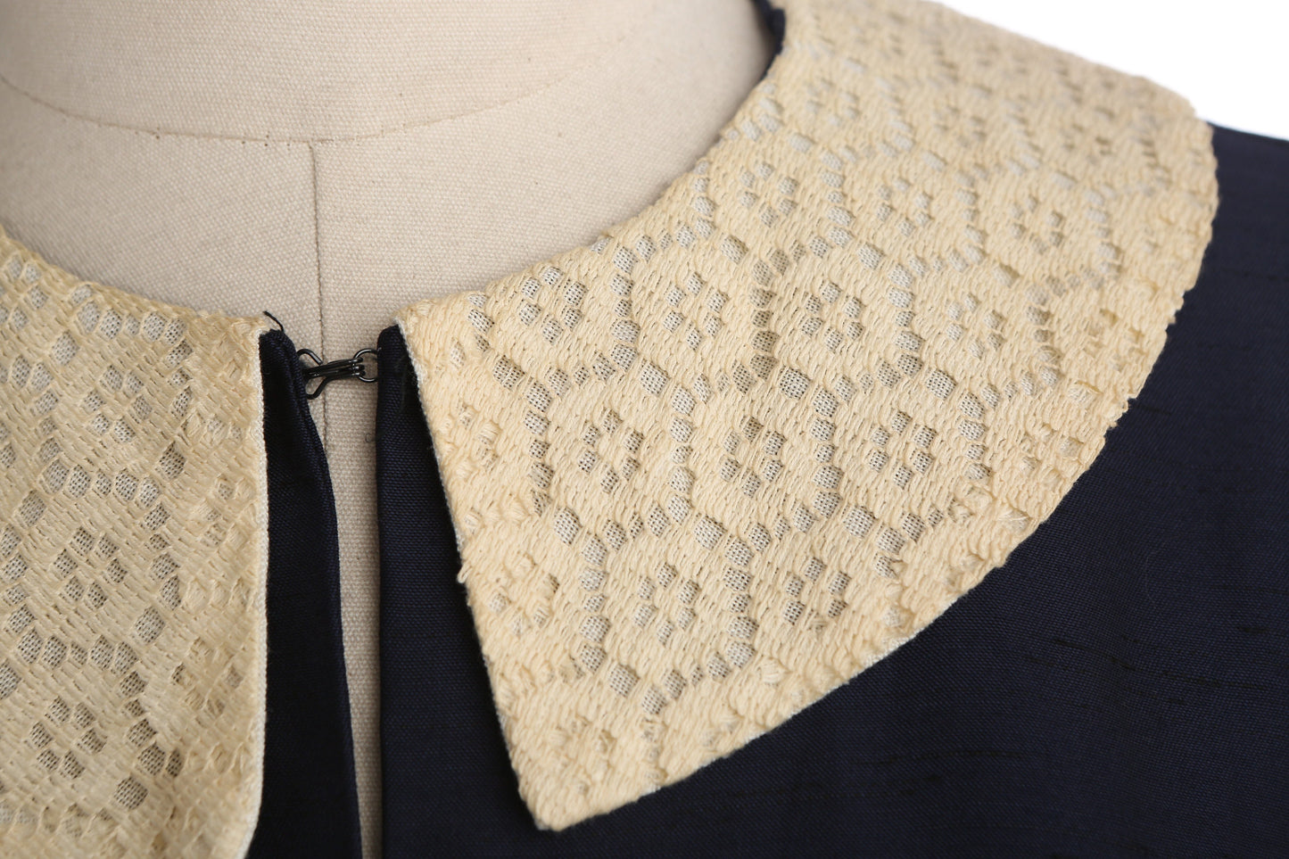 50s Women Blue Casual High Waist Short Blouse