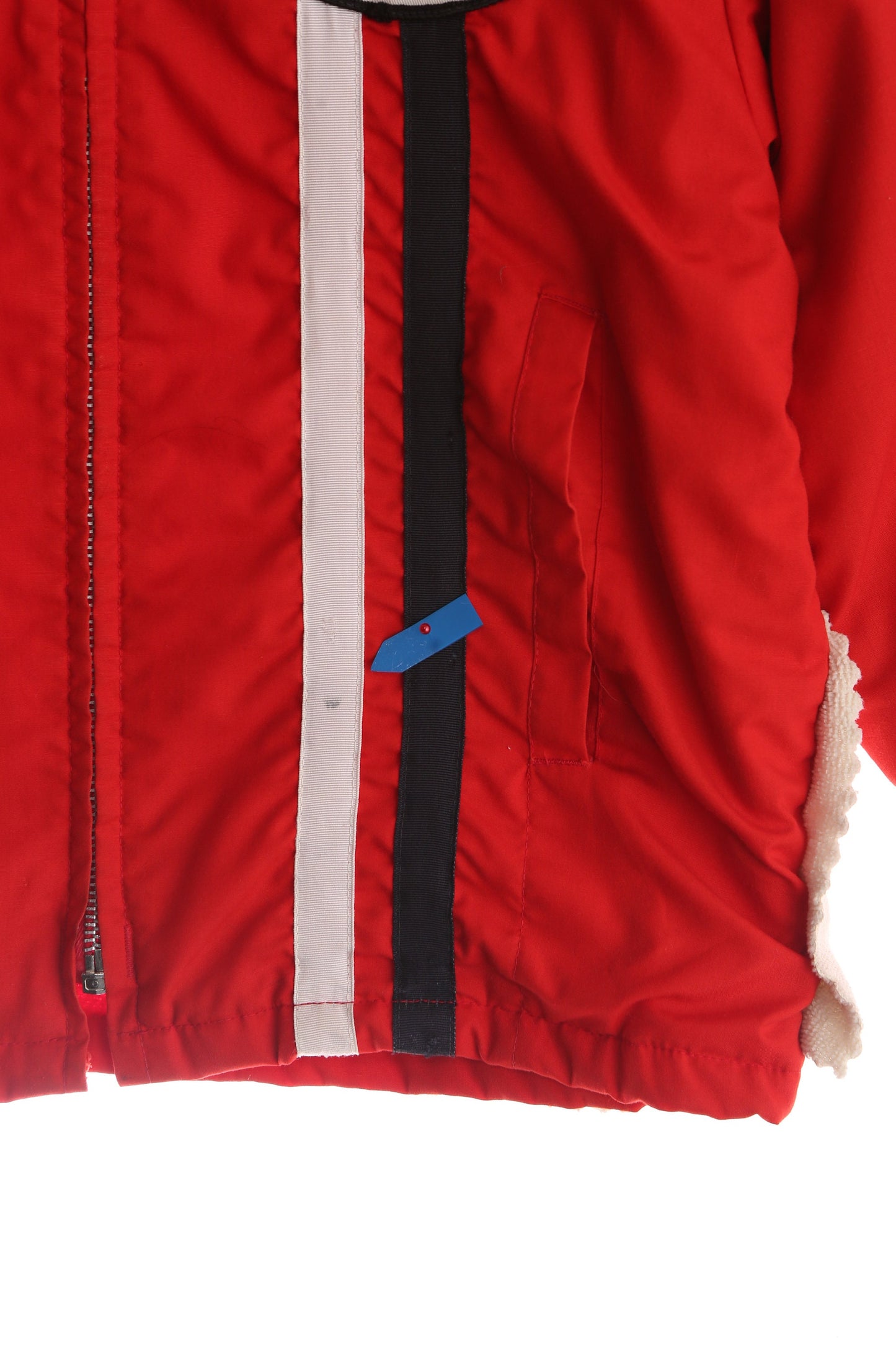 Vintage Nylon Racing Jacket with Bell Helmets Patch / Estimated Era 70's - 80's