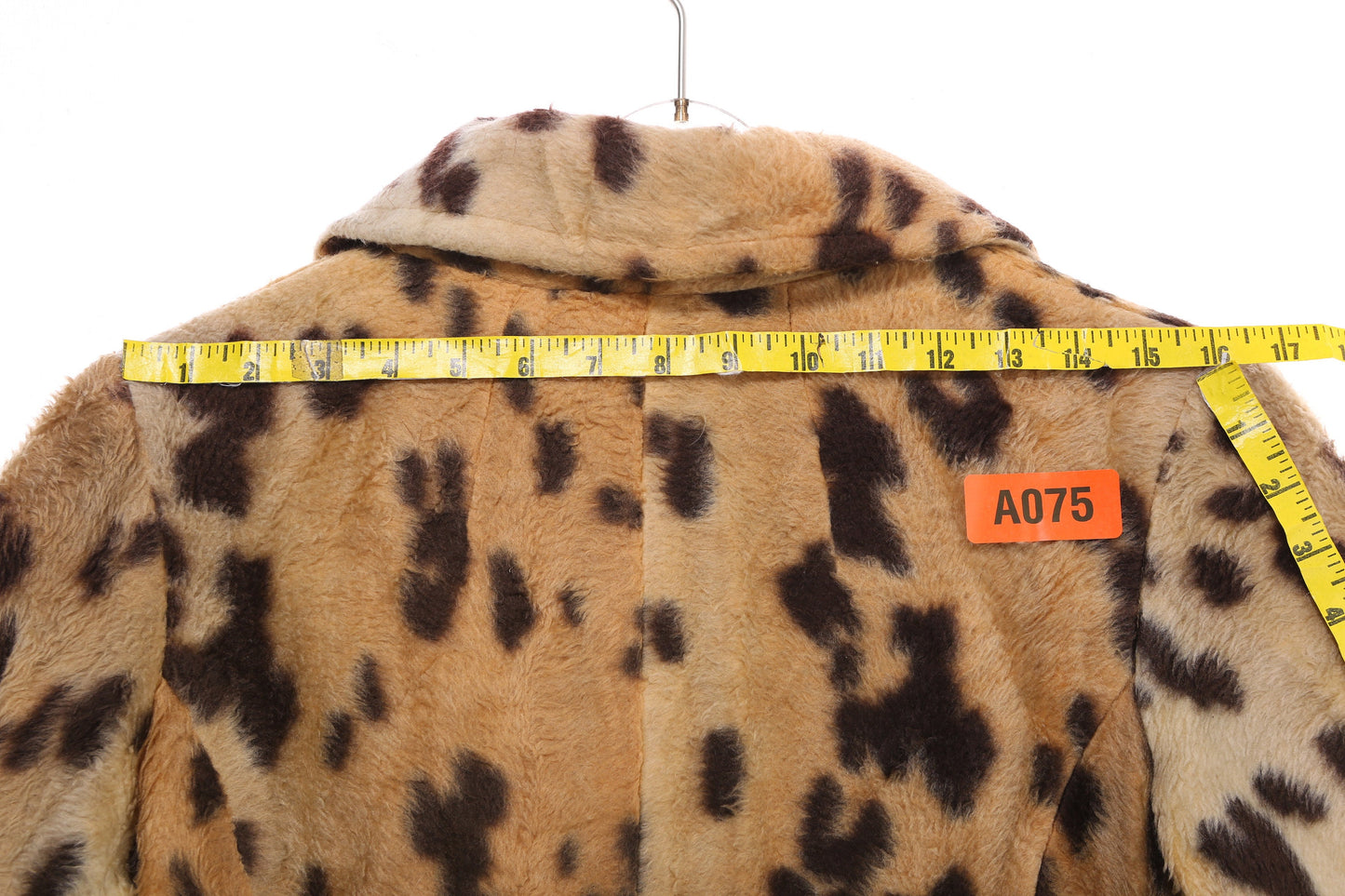 Vintage Women's Animal Print Faux Fur Coat - Estimated Era 1960's - 1970's