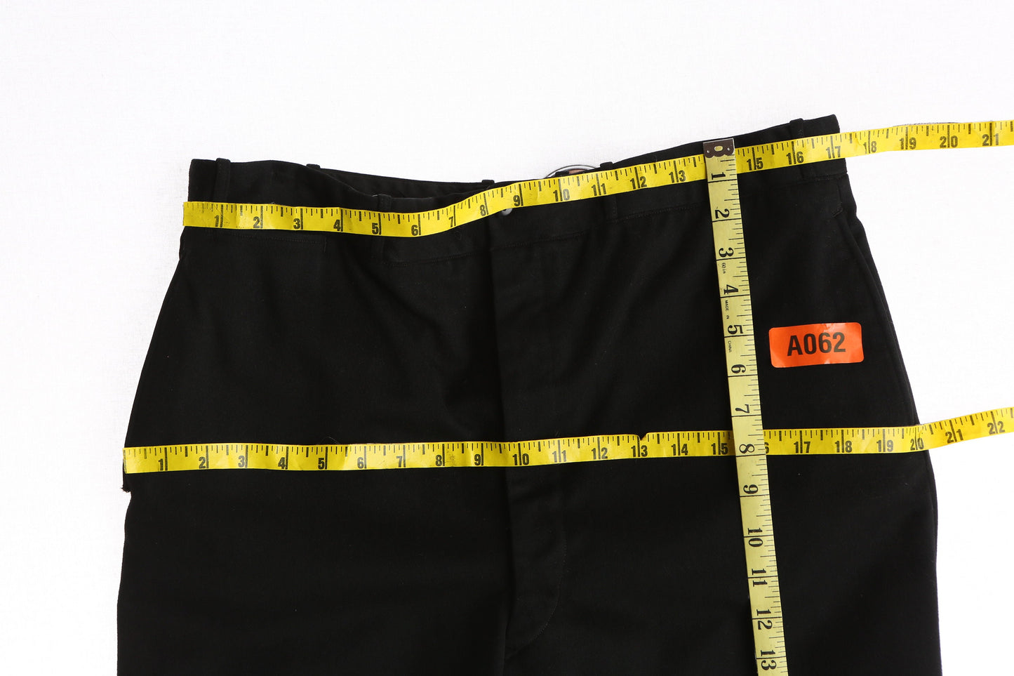 Vintage Men's Black Trousers - Estimated Era 40's - 50's