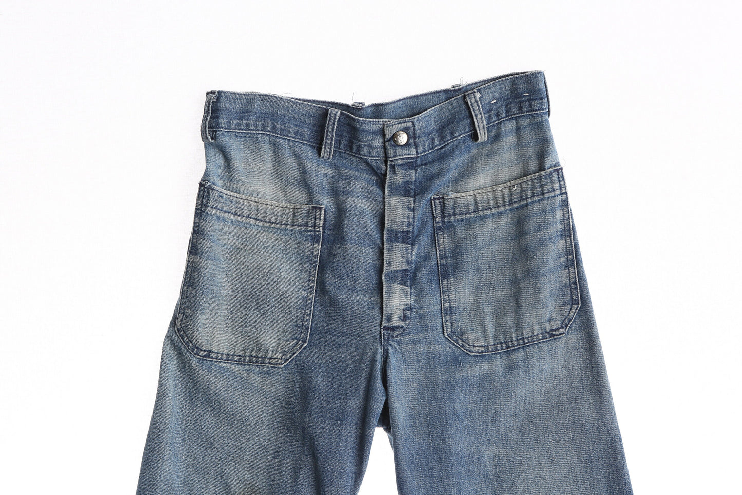 Vintage Bell Bottom Pants by Sea Fearer - Estimated Era 70s -80s