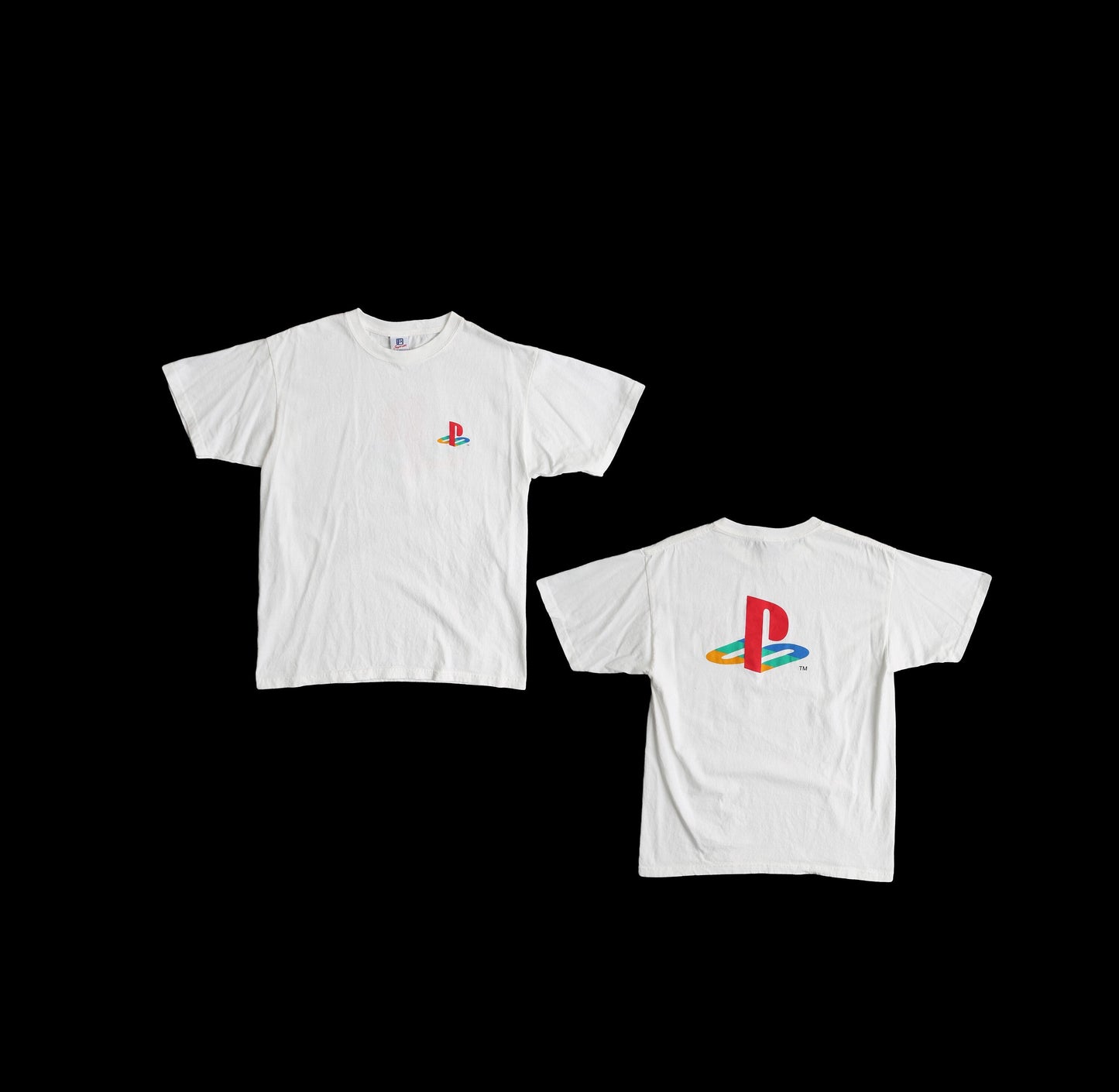 Vintage PlayStation White Graphic T-shirt