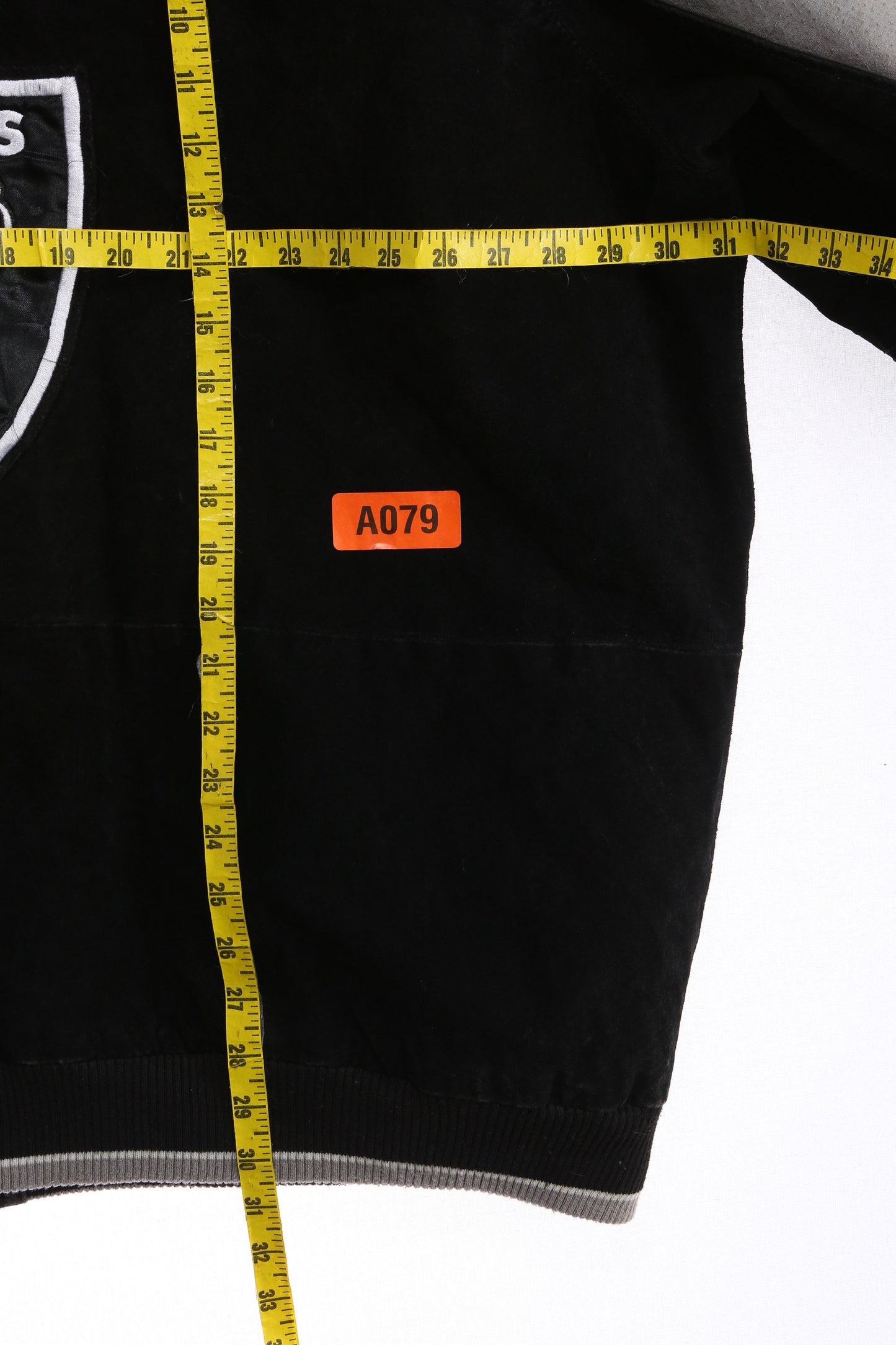 Raider Black Suede Bomber Jacket