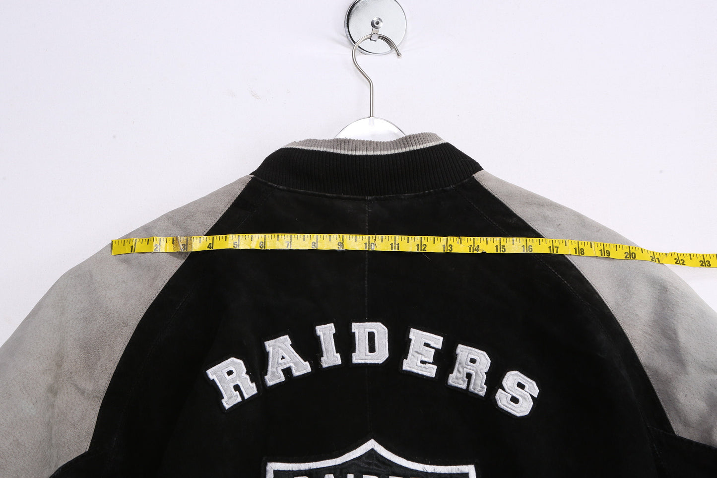 Raider Black Suede Bomber Jacket
